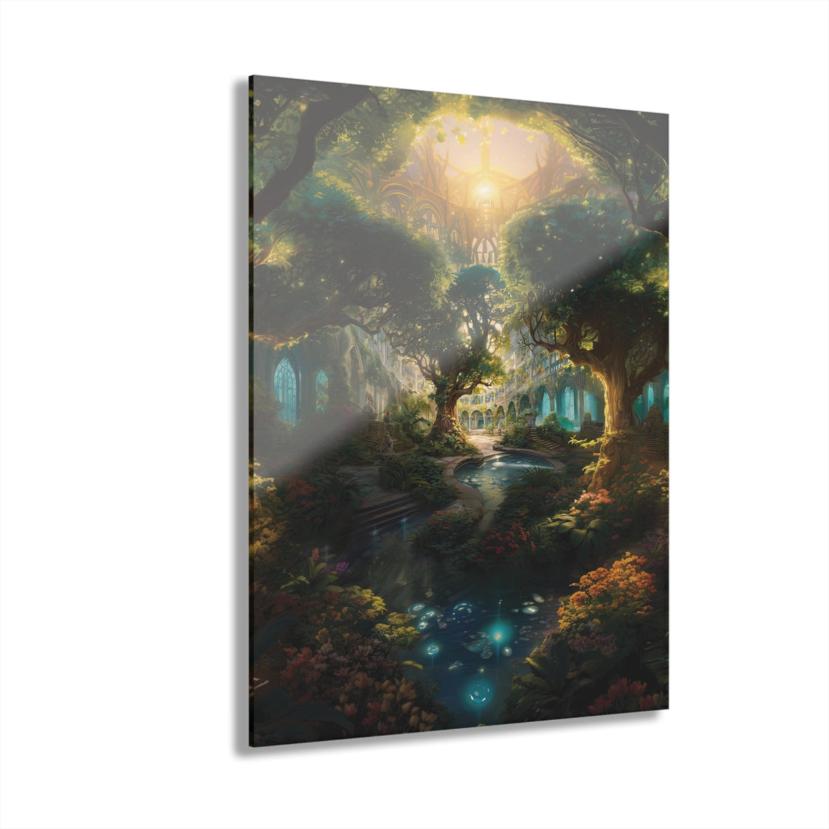 Lantern Stream Acrylic Print - JG Visual Arts