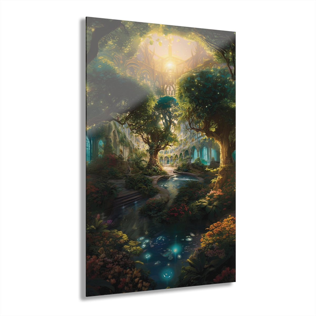 Lantern Stream Acrylic Print - JG Visual Arts