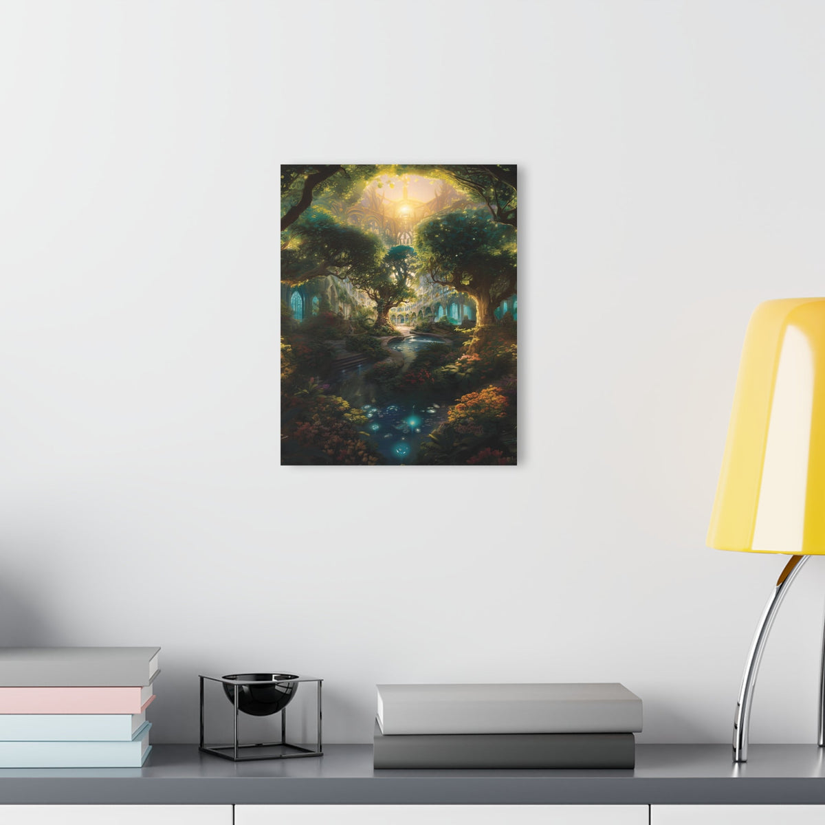 Lantern Stream Acrylic Print - JG Visual Arts