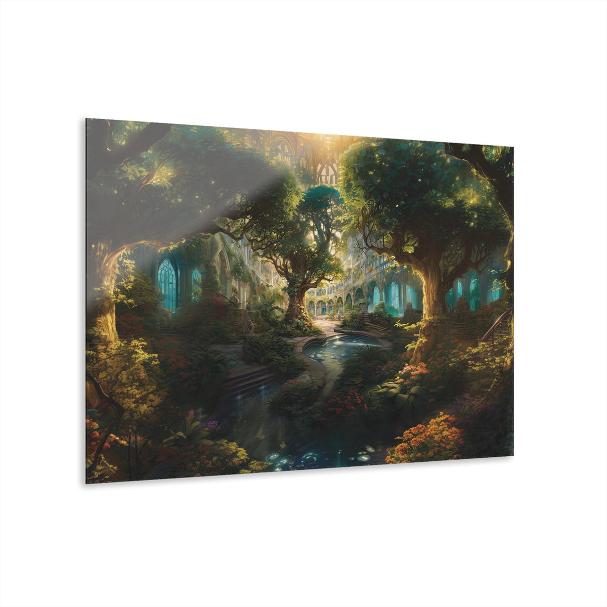 Lantern Stream Acrylic Print - JG Visual Arts