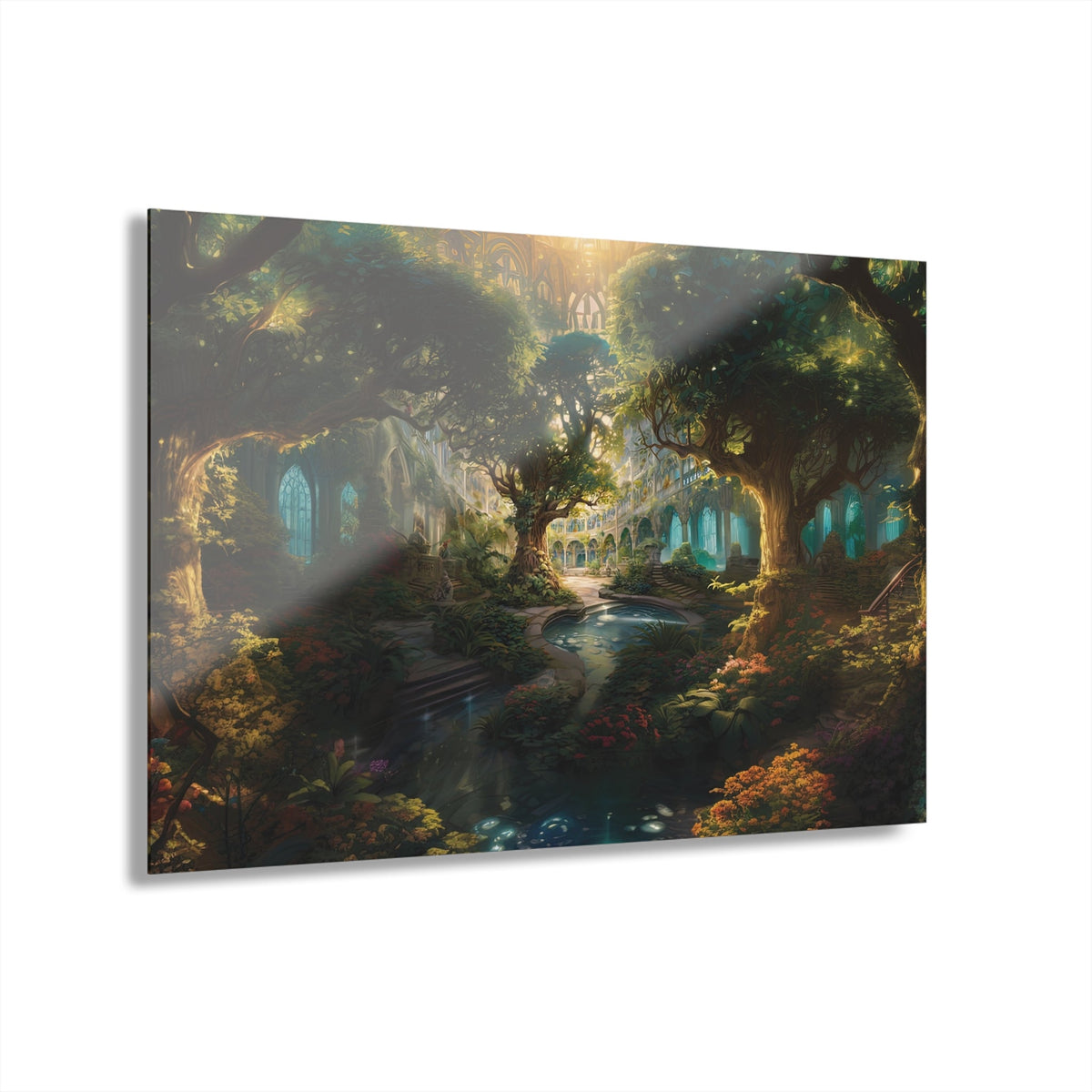 Lantern Stream Acrylic Print - JG Visual Arts