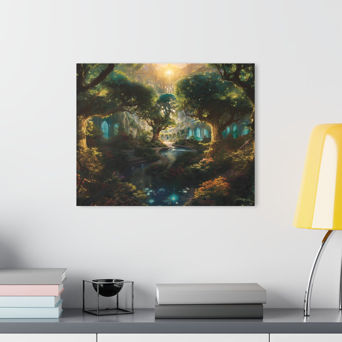 Lantern Stream Acrylic Print - JG Visual Arts