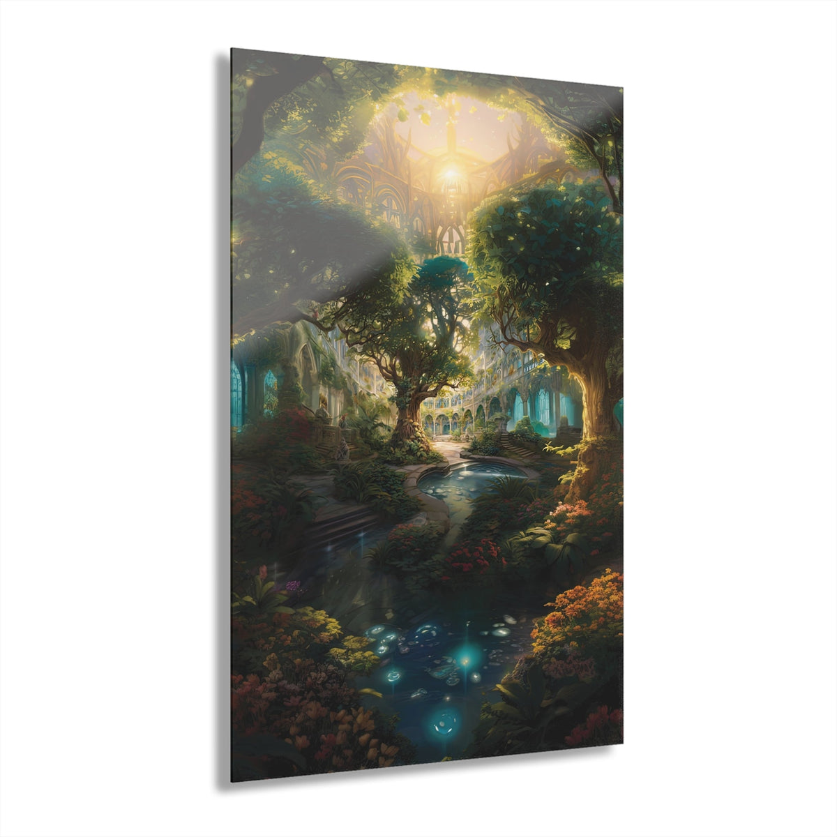 Lantern Stream Acrylic Print - JG Visual Arts