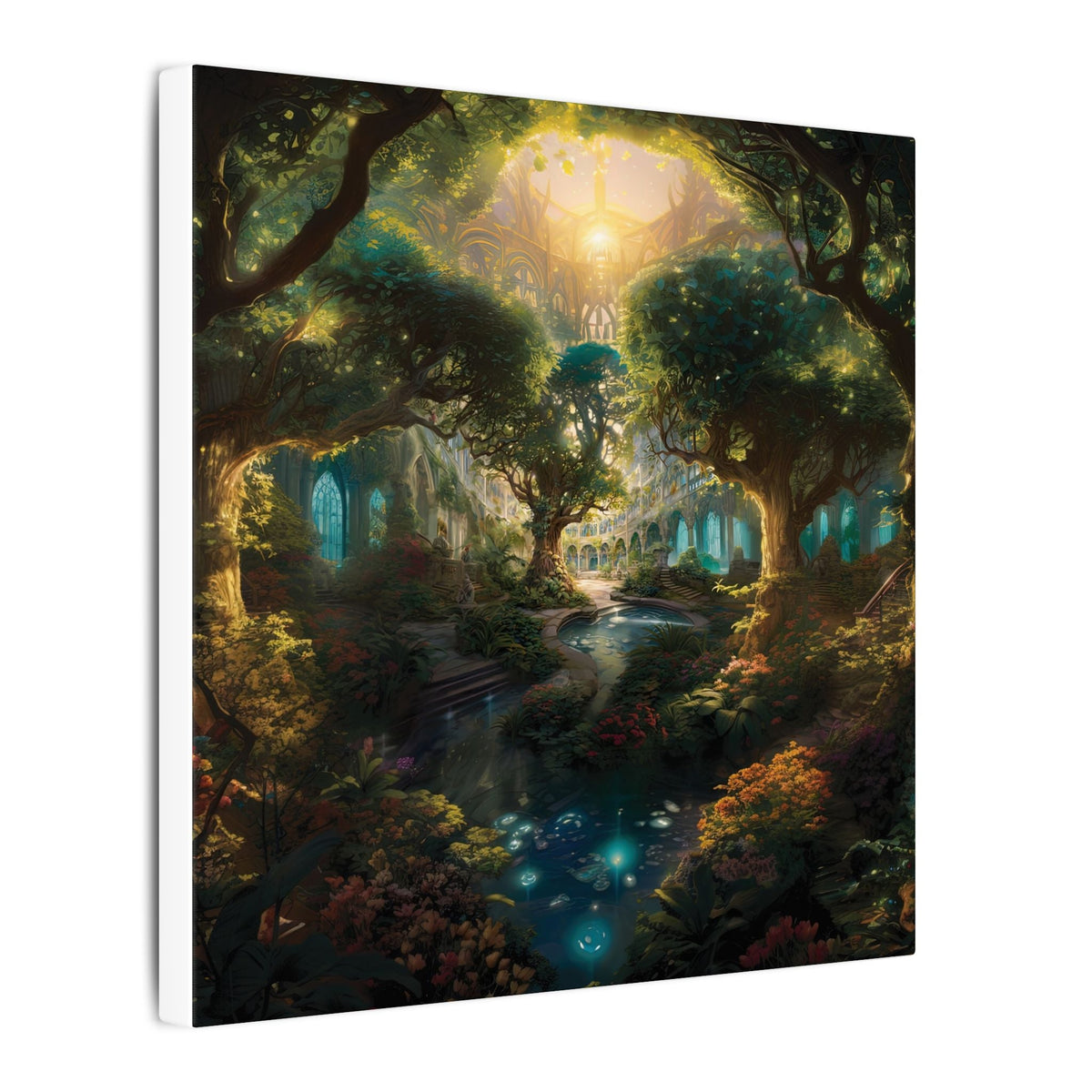Lantern Stream Canvas - JG Visual Arts