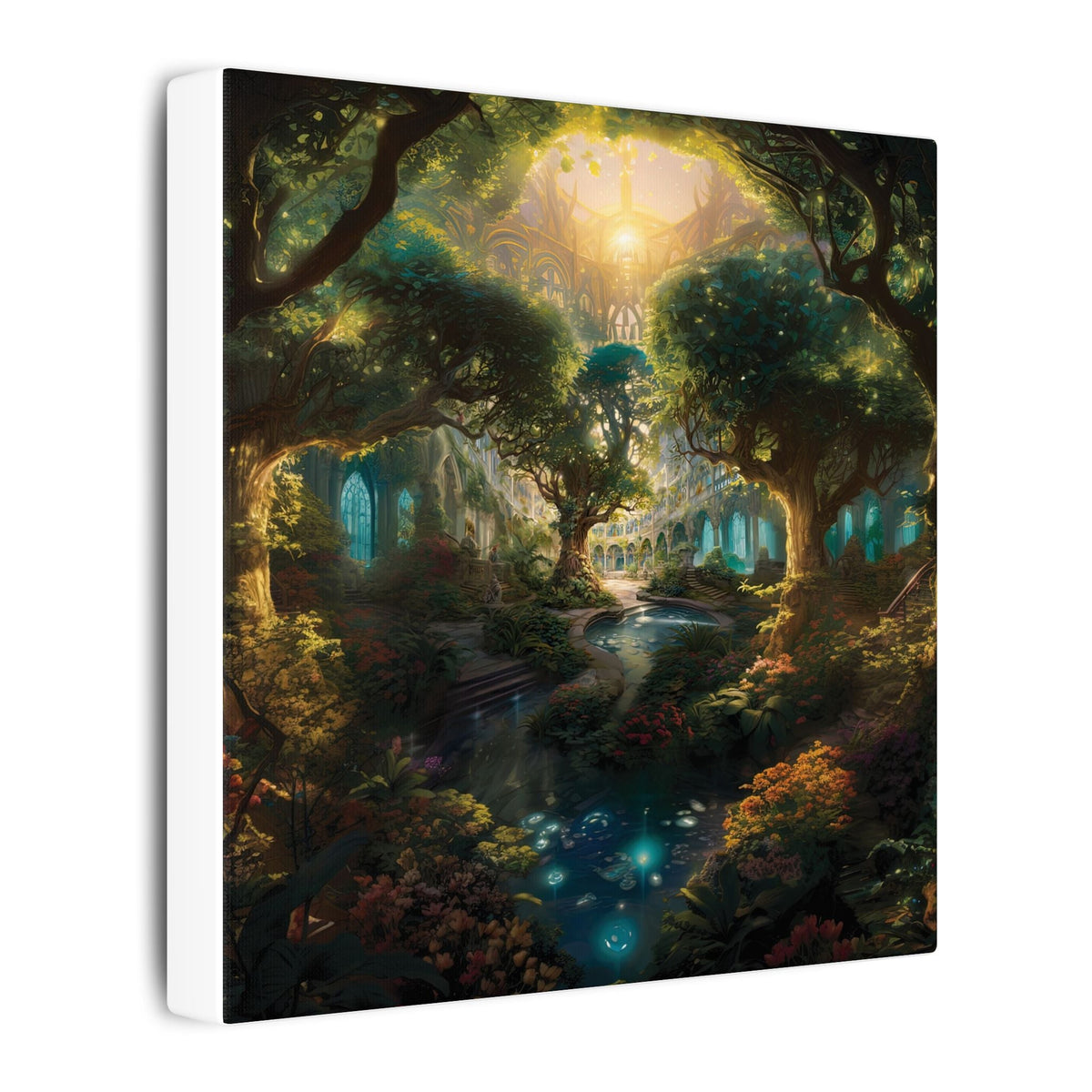 Lantern Stream Canvas - JG Visual Arts