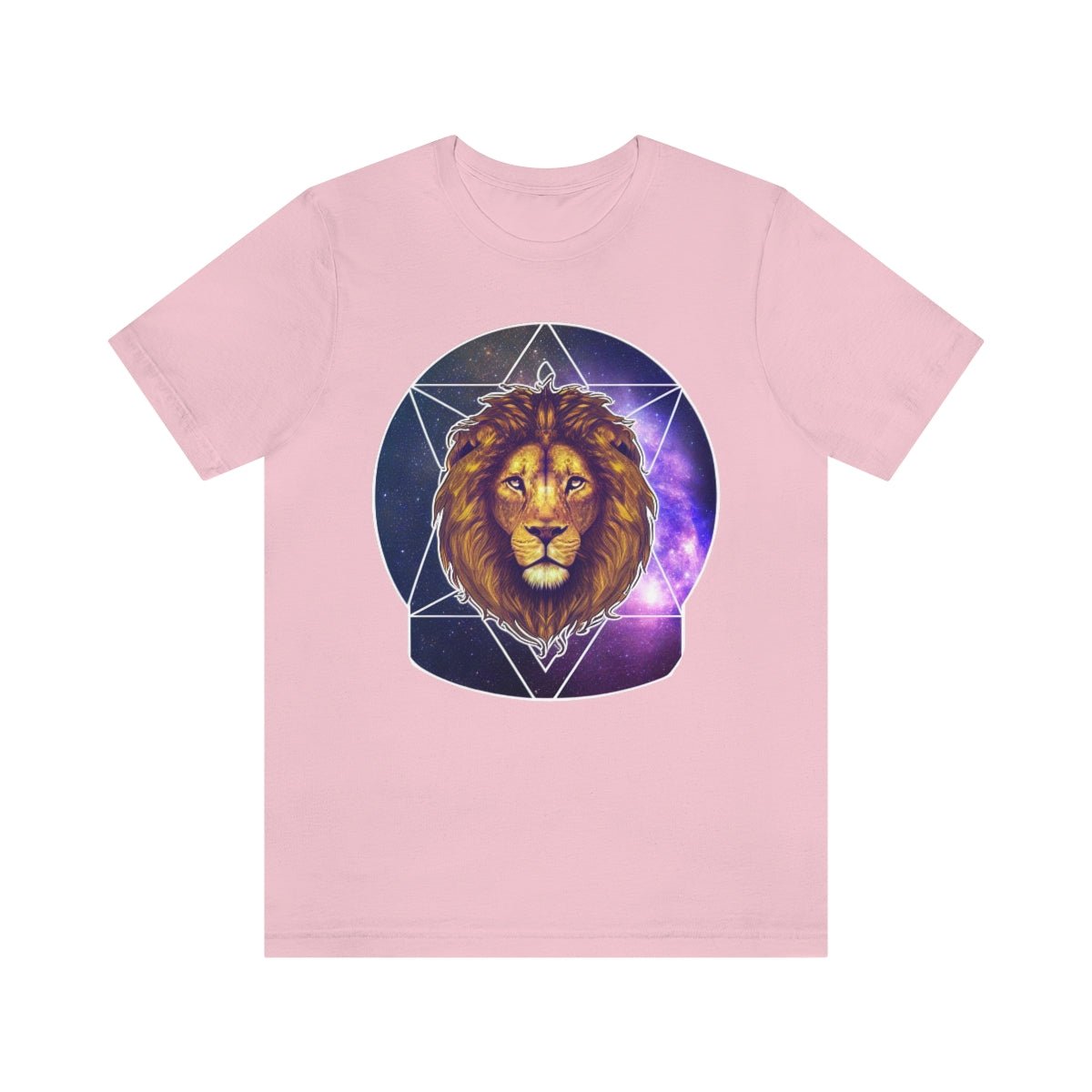 "Leo Amongst the Stars" - Unisex Jersey Short Sleeve Tee - JDG Visual Arts