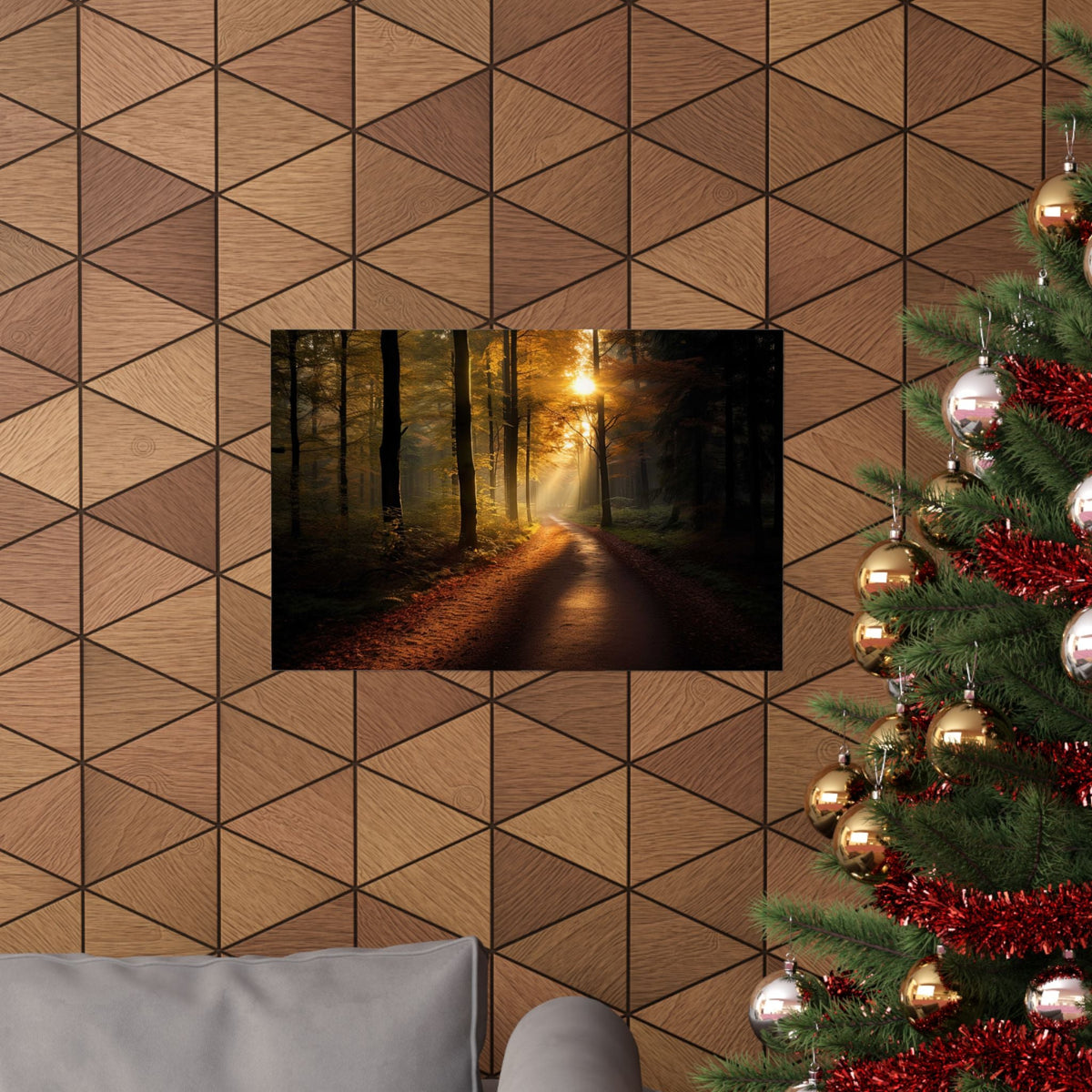 Low Sun, Long Road Poster - JG Visual Arts