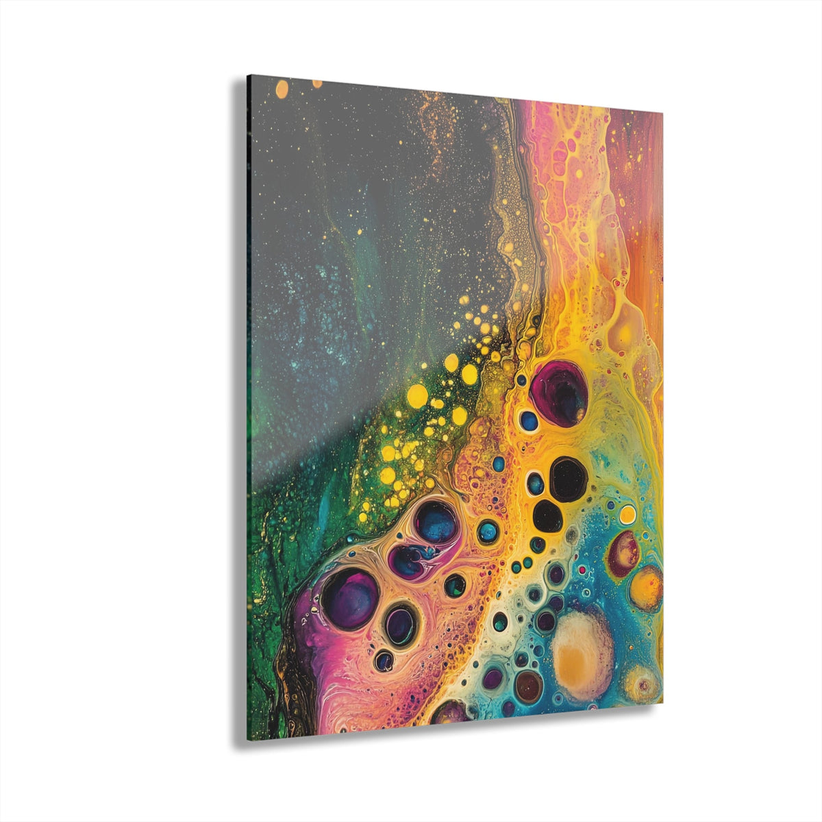 Midnight Bloom Acrylic Print - JG Visual Arts