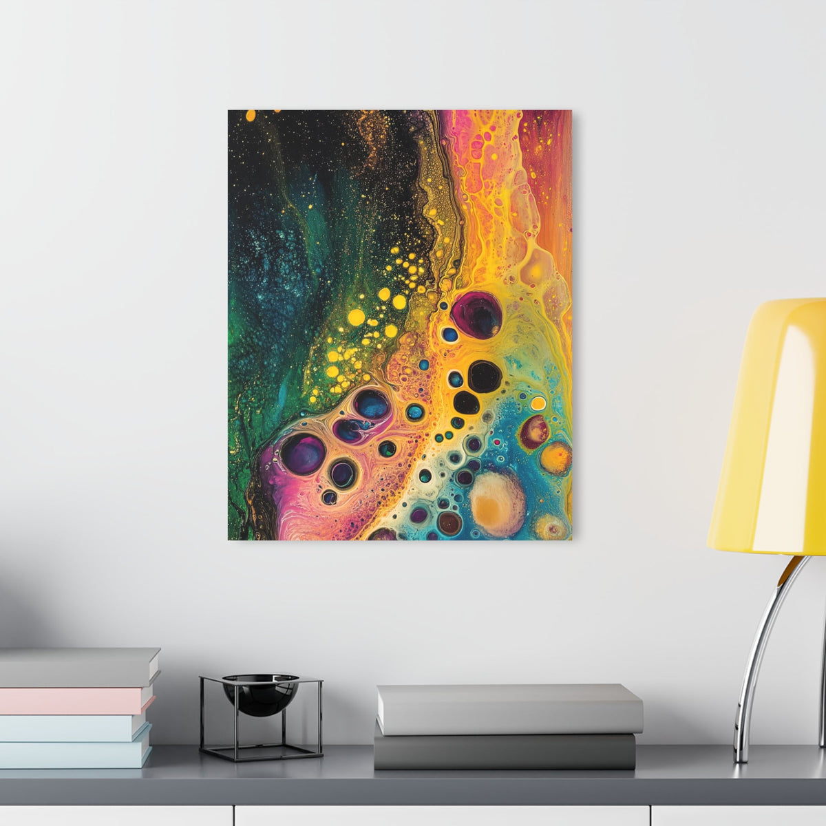 Midnight Bloom Acrylic Print - JG Visual Arts