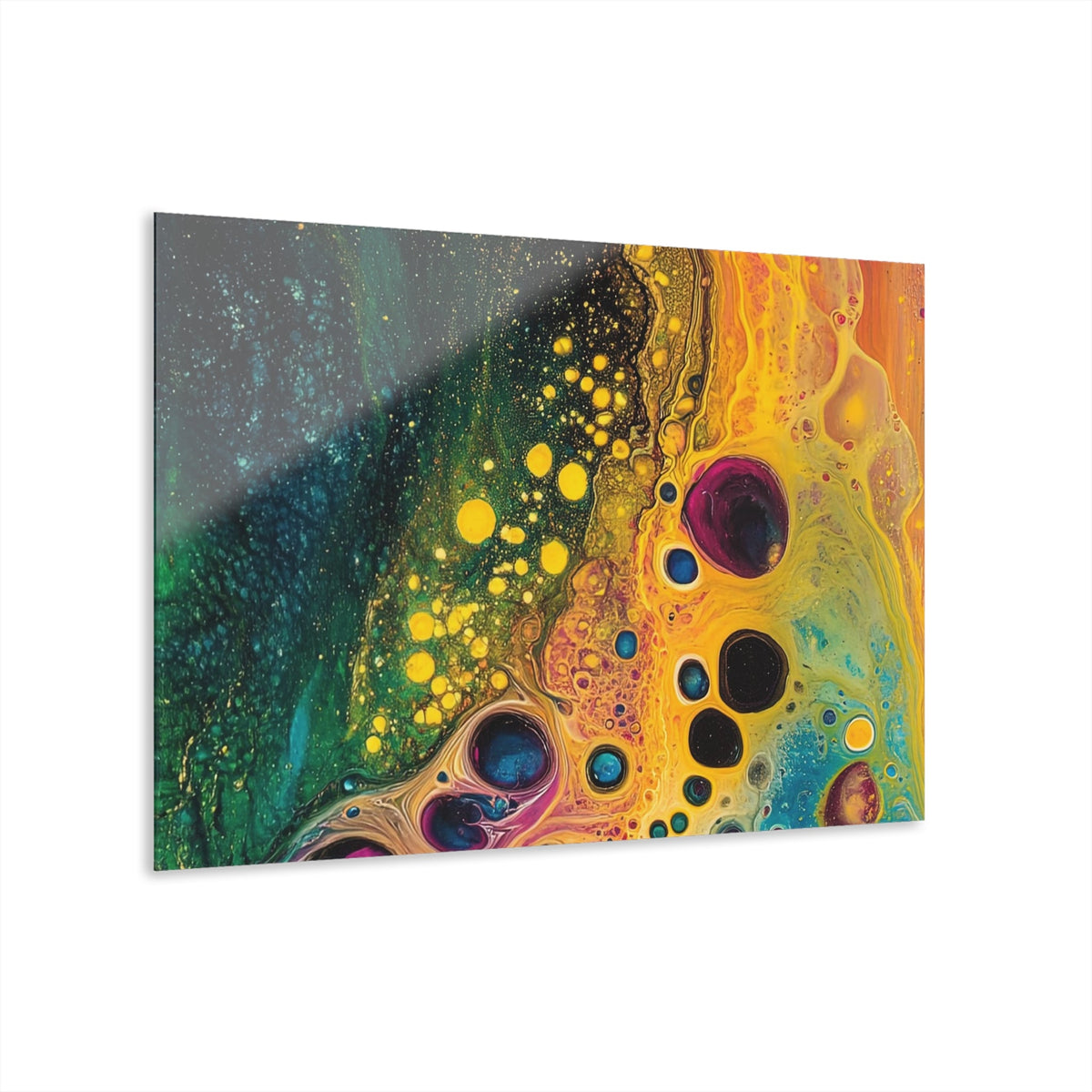 Midnight Bloom Acrylic Print - JG Visual Arts