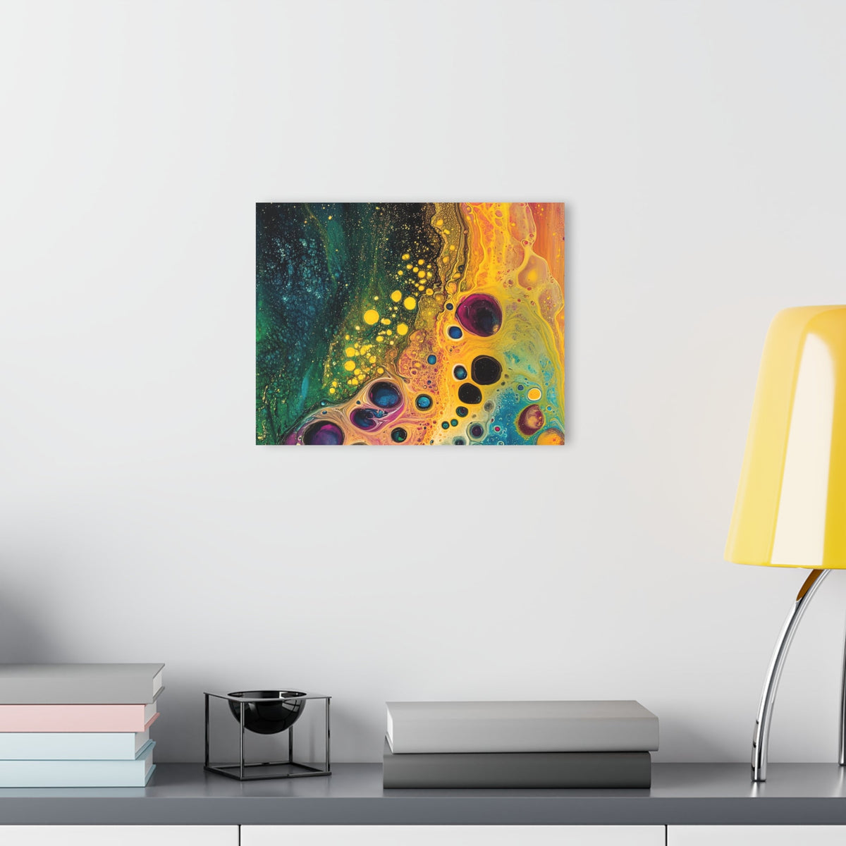 Midnight Bloom Acrylic Print - JG Visual Arts