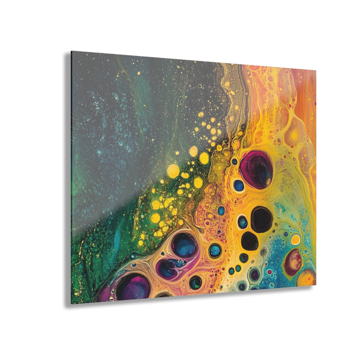 Midnight Bloom Acrylic Print - JG Visual Arts