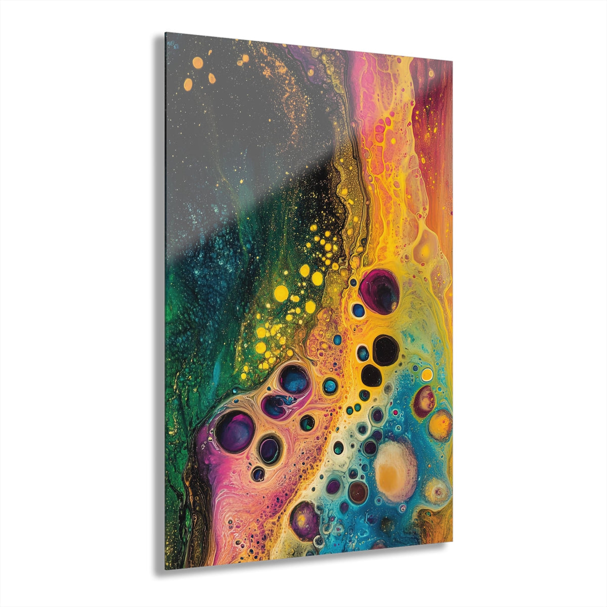Midnight Bloom Acrylic Print - JG Visual Arts