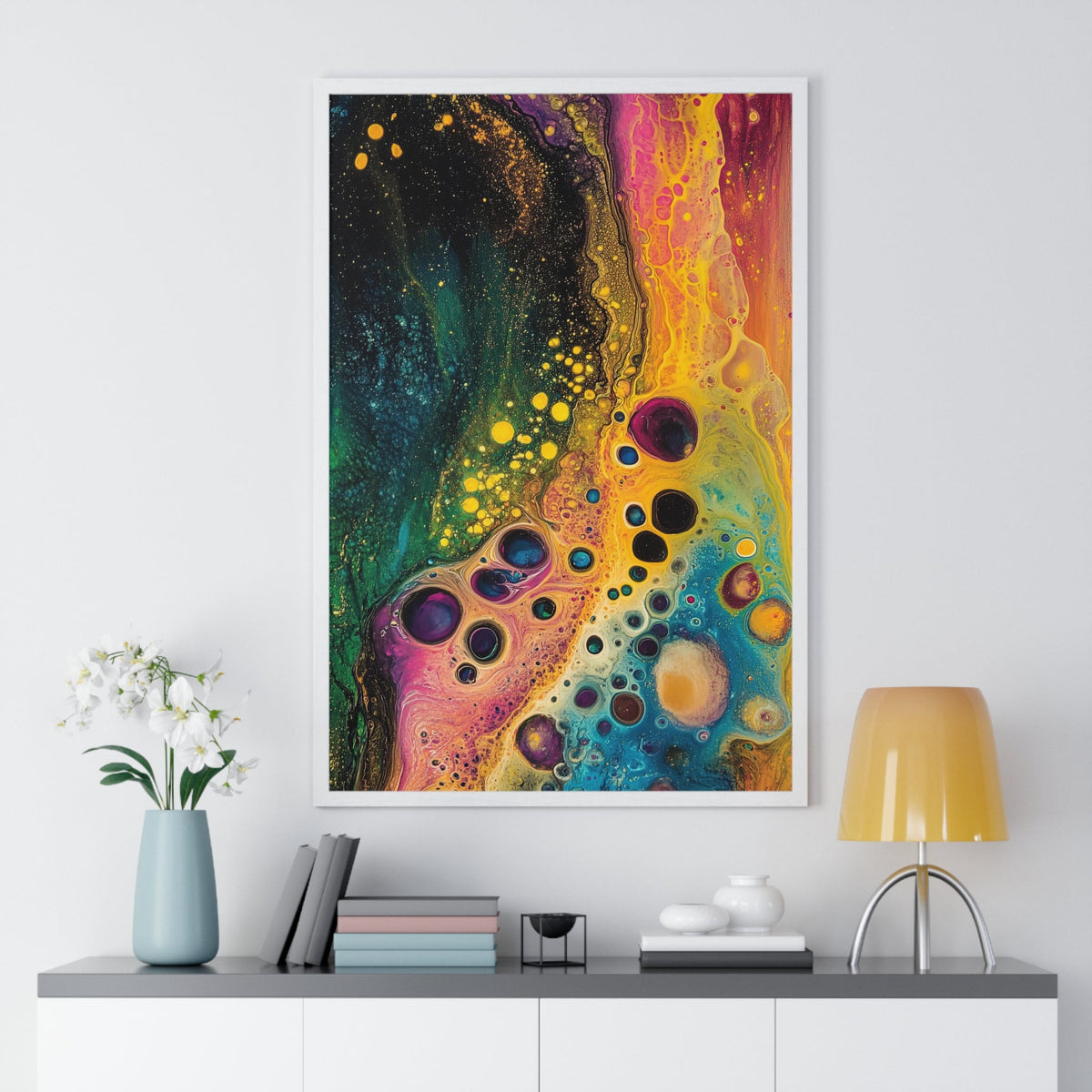 Midnight Bloom Framed Print - JG Visual Arts