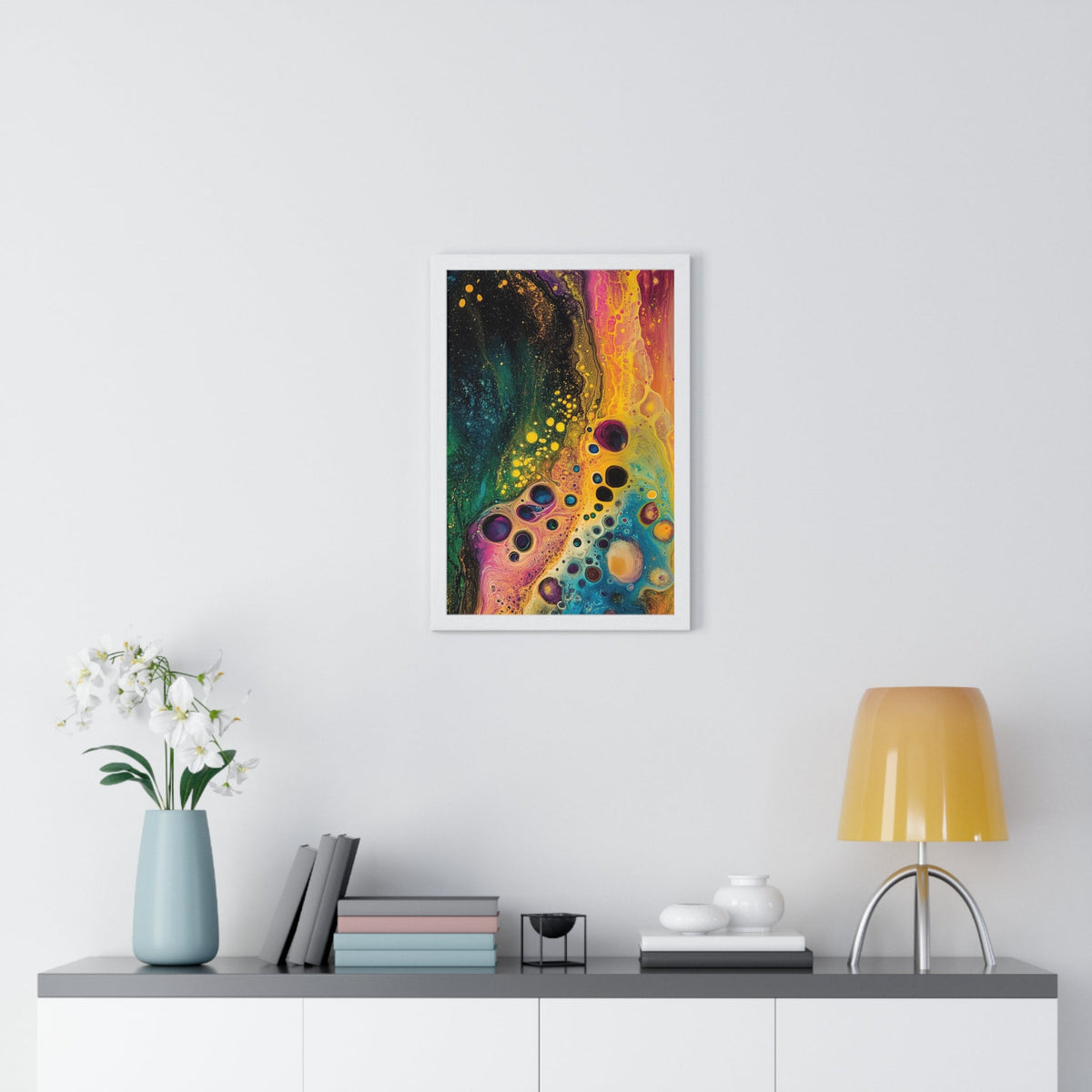 Midnight Bloom Framed Print - JG Visual Arts