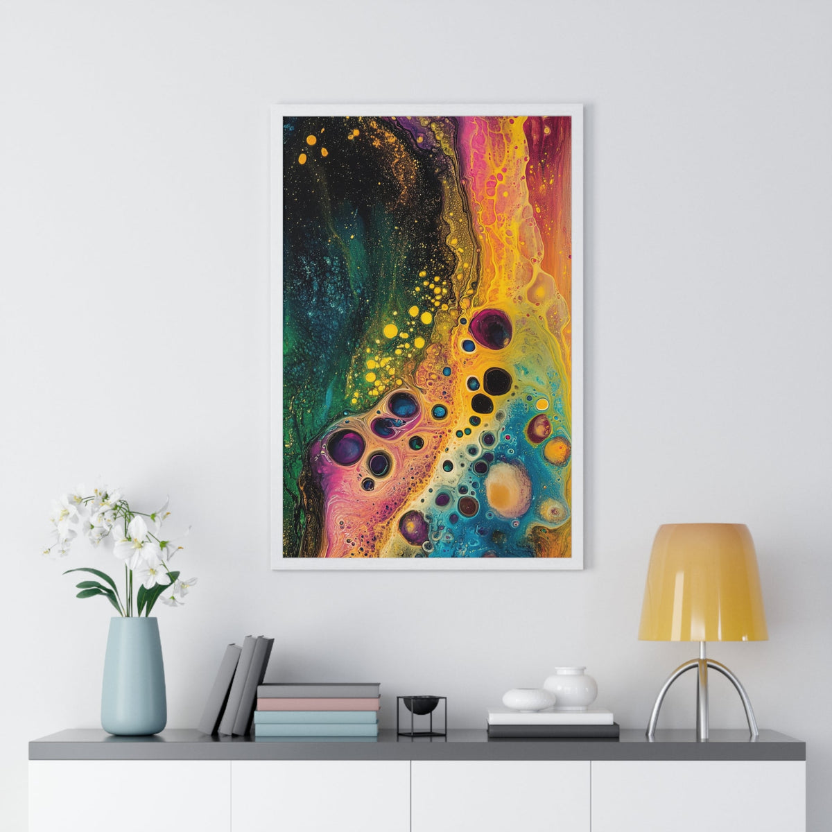 Midnight Bloom Framed Print - JG Visual Arts