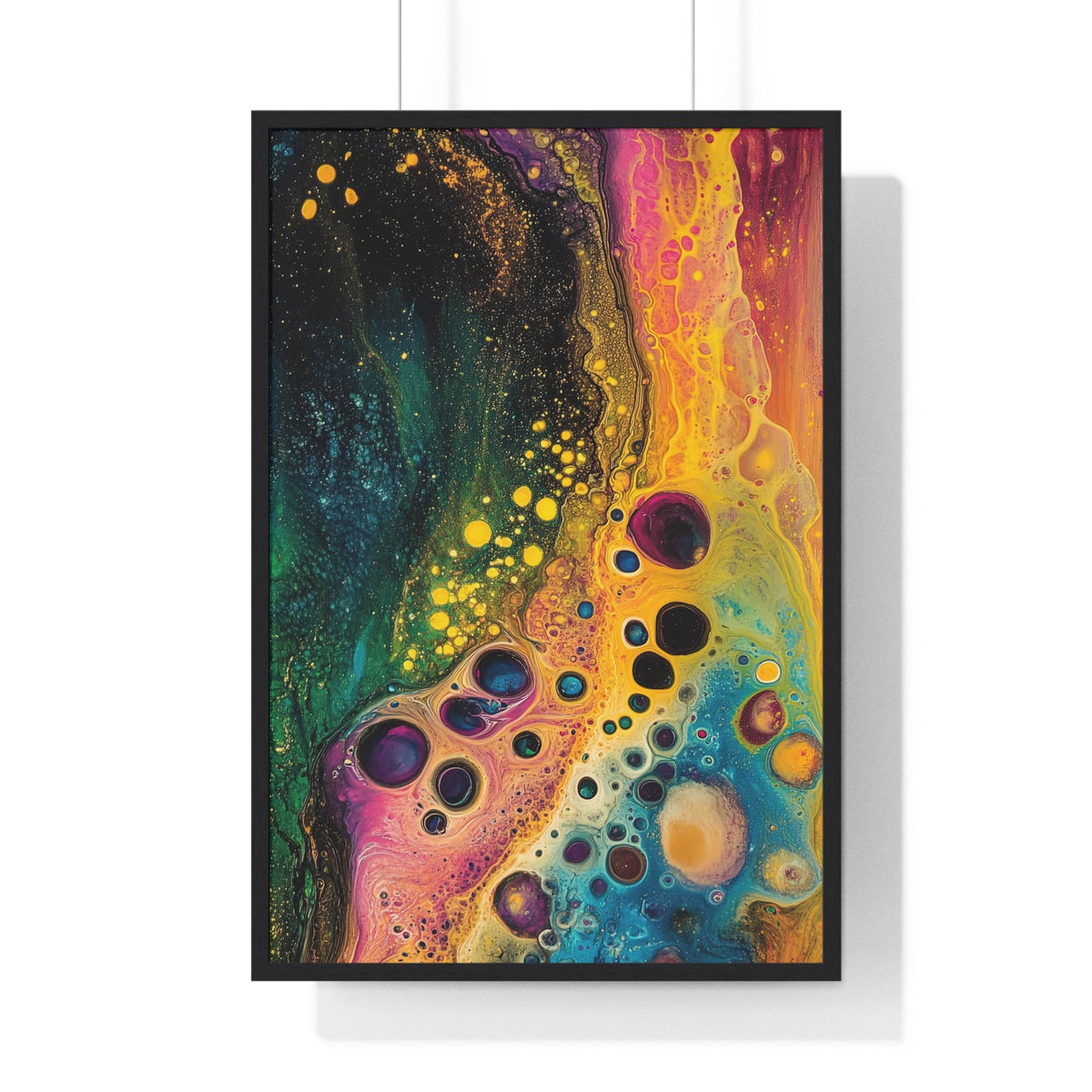 Midnight Bloom Framed Print - JG Visual Arts