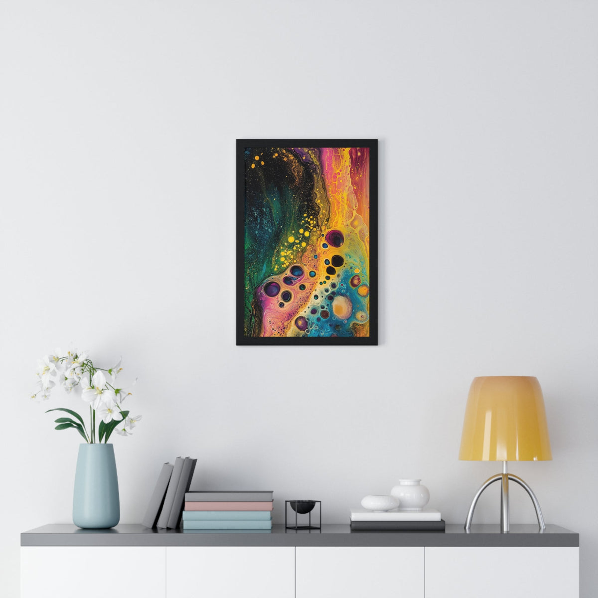 Midnight Bloom Framed Print - JG Visual Arts