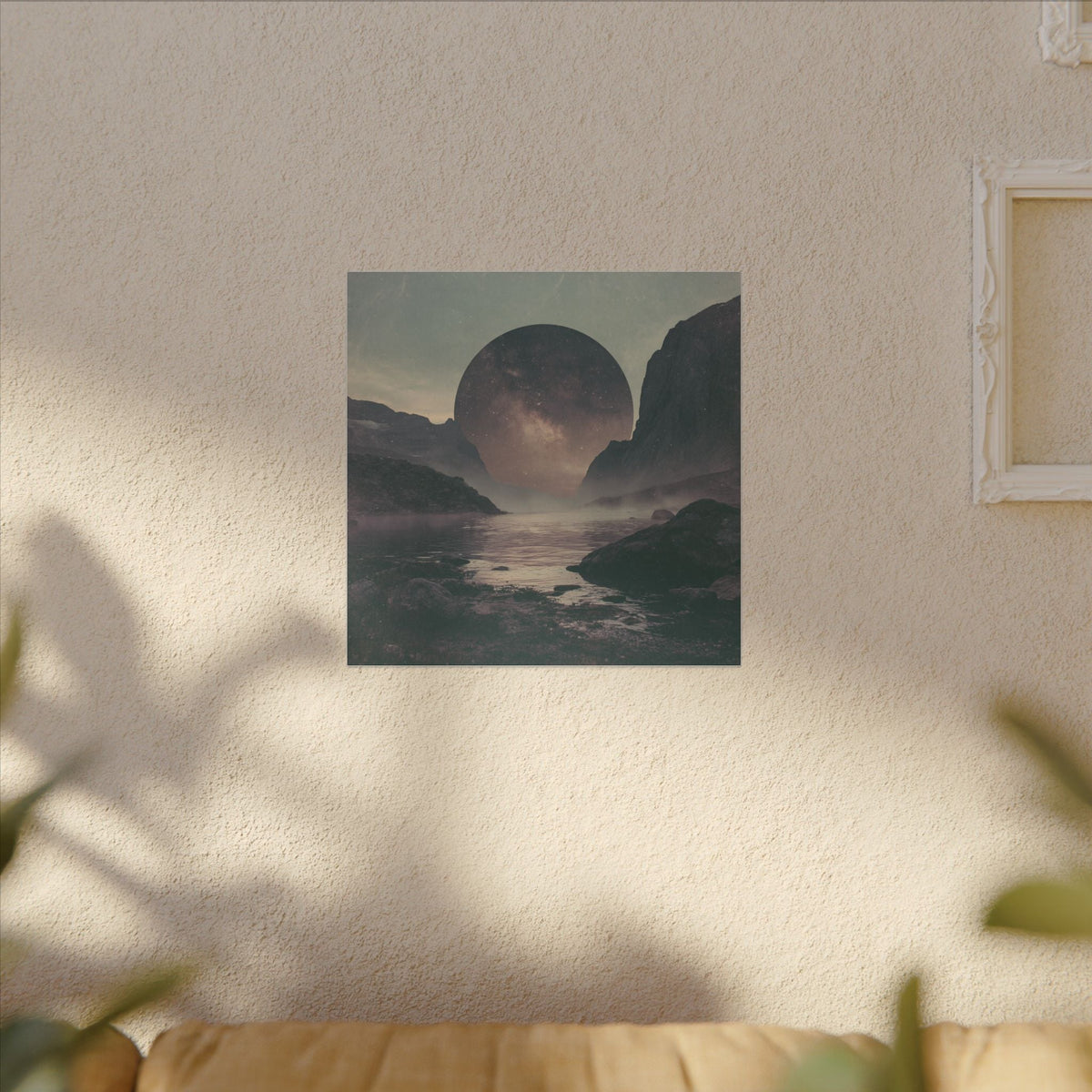 Missive (Moonrise) — Square Canvas - JG Visual Arts