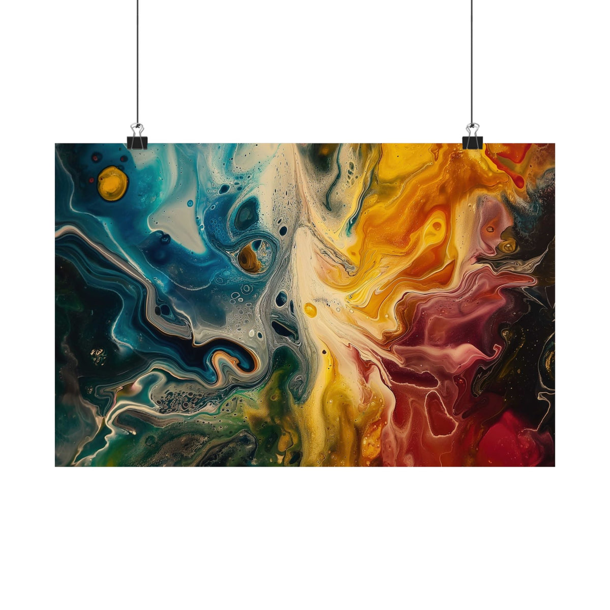 Moss and Rust Poster - JG Visual Arts