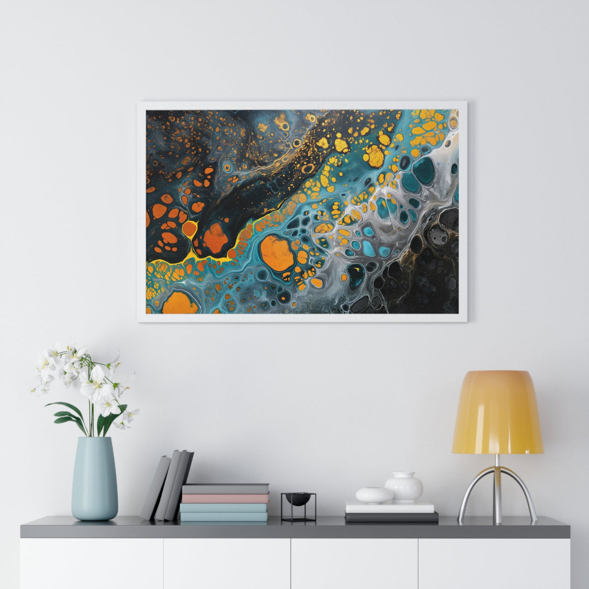 Oxide Reef Framed Print - JG Visual Arts