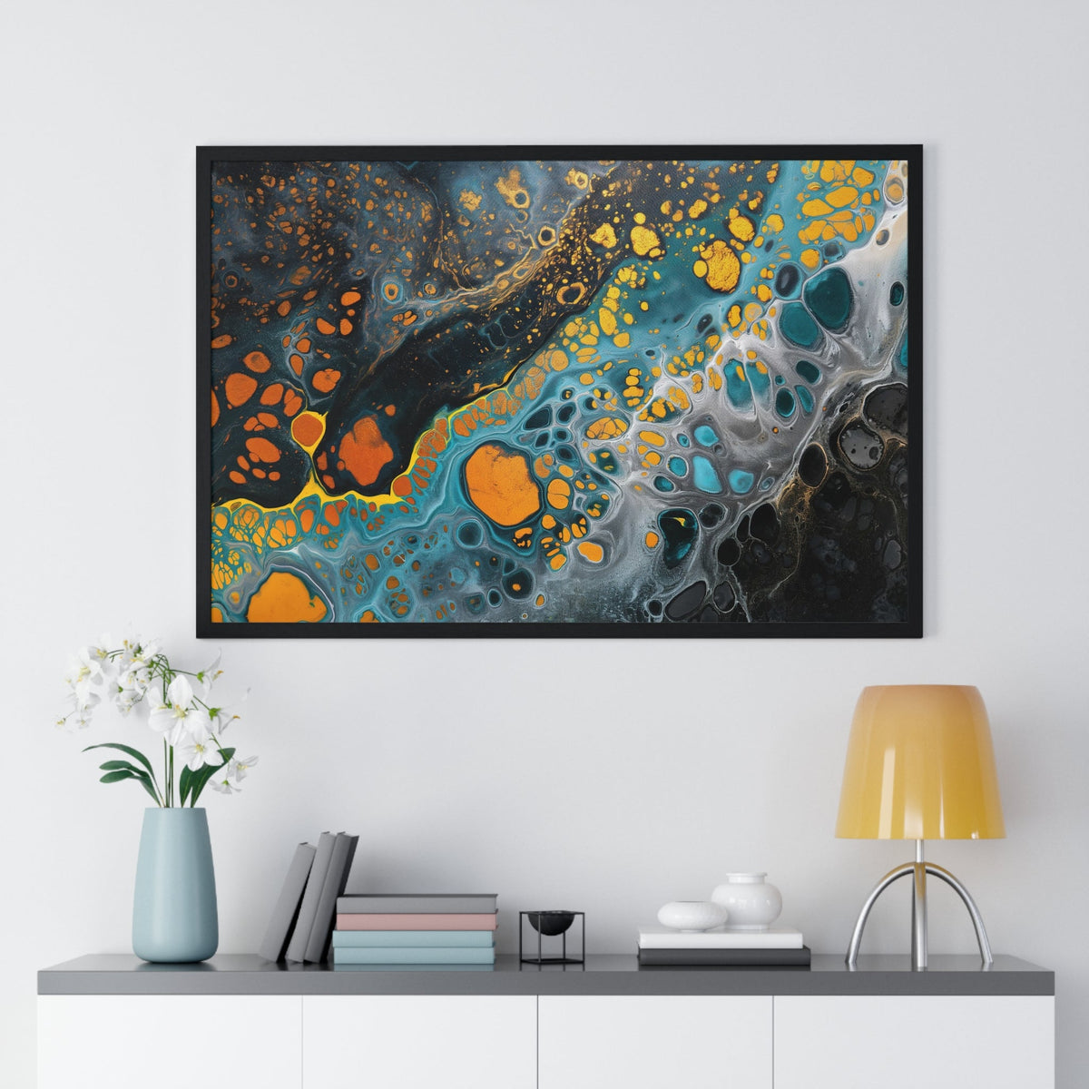 Oxide Reef Framed Print - JG Visual Arts