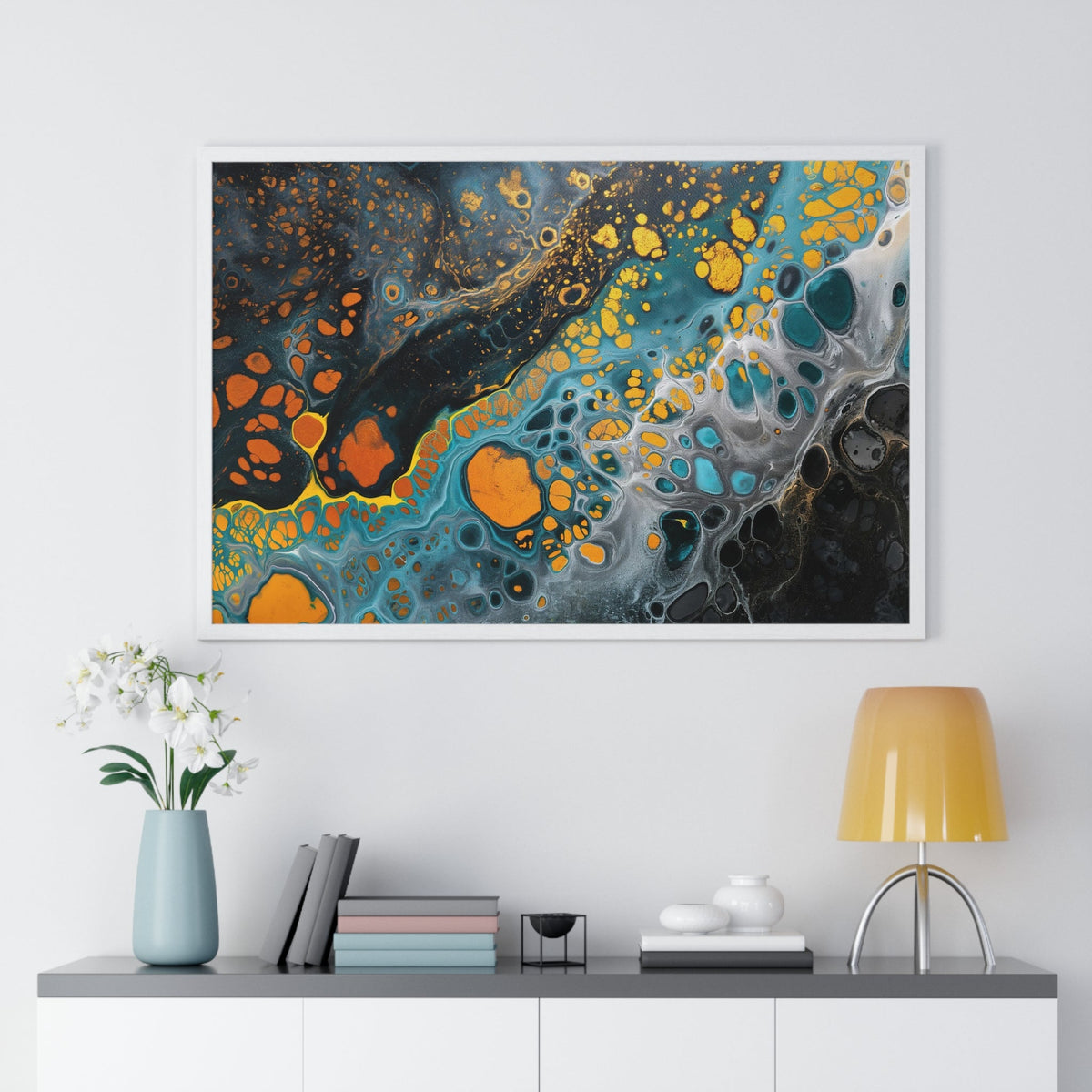 Oxide Reef Framed Print - JG Visual Arts