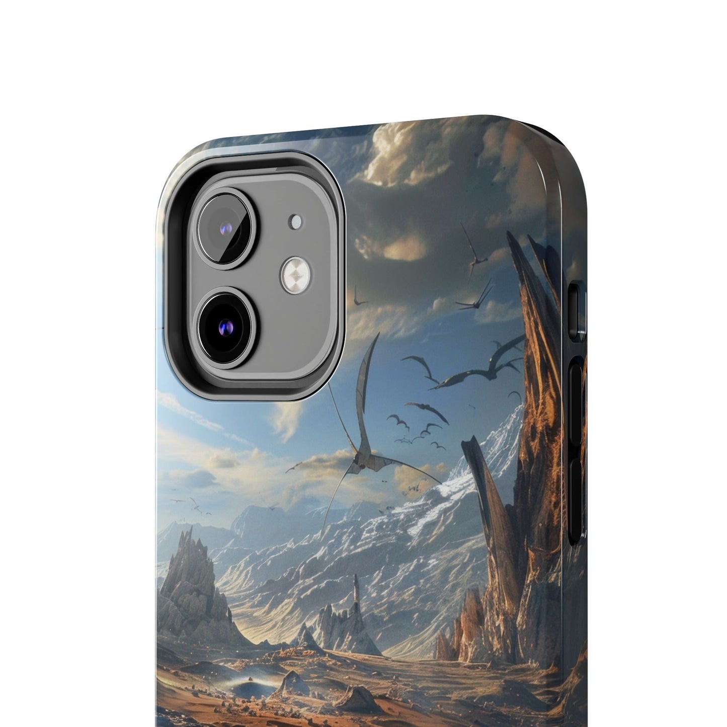 Ridge of Another World — Alien Mountains Phone Case - JG Visual Arts