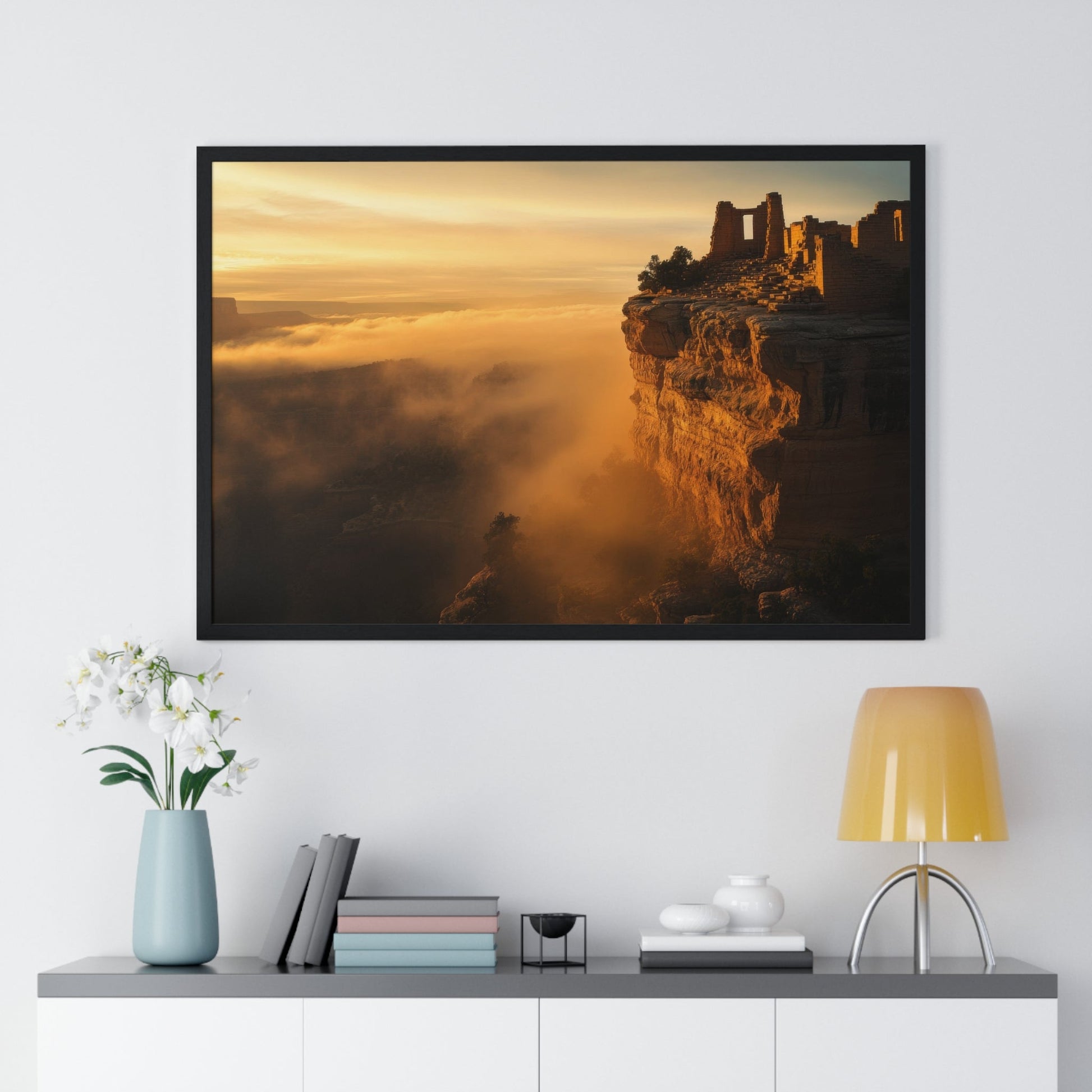 Ruins at First Light (Framed) - JG Visual Arts