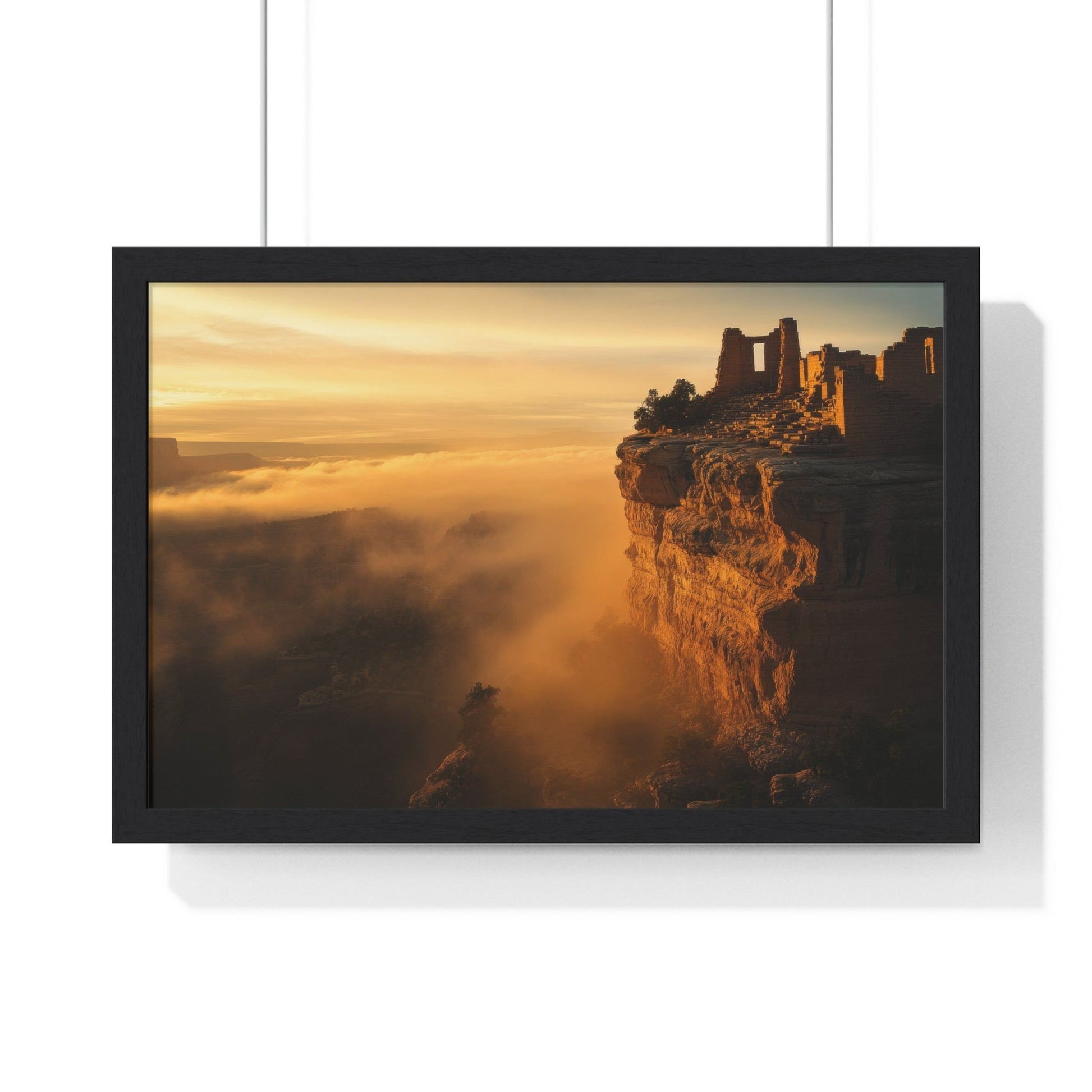 Ruins at First Light (Framed) - JG Visual Arts