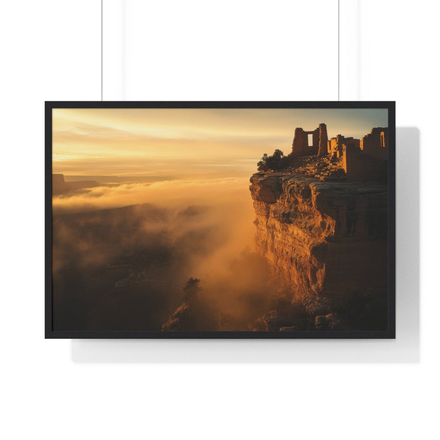 Ruins at First Light (Framed) - JG Visual Arts