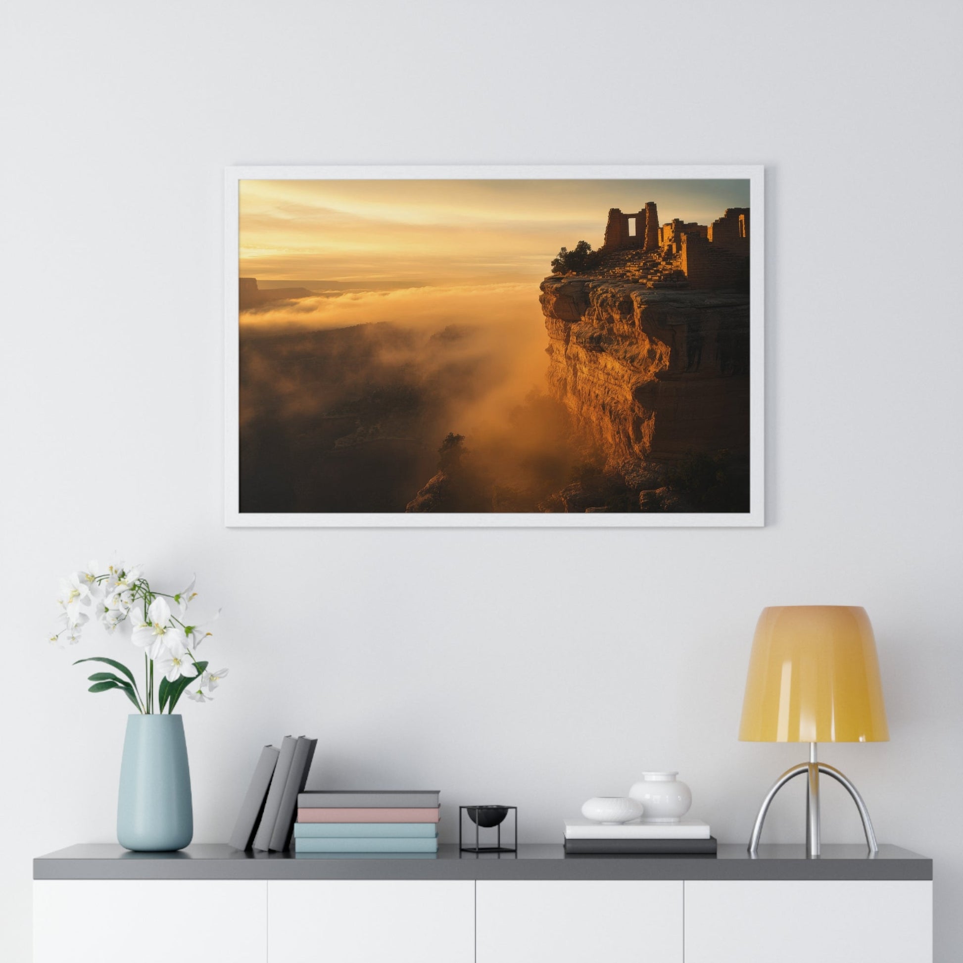 Ruins at First Light (Framed) - JG Visual Arts
