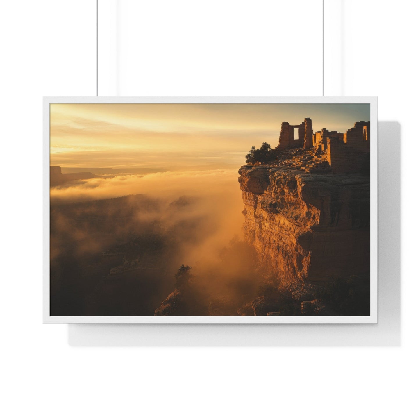 Ruins at First Light (Framed) - JG Visual Arts