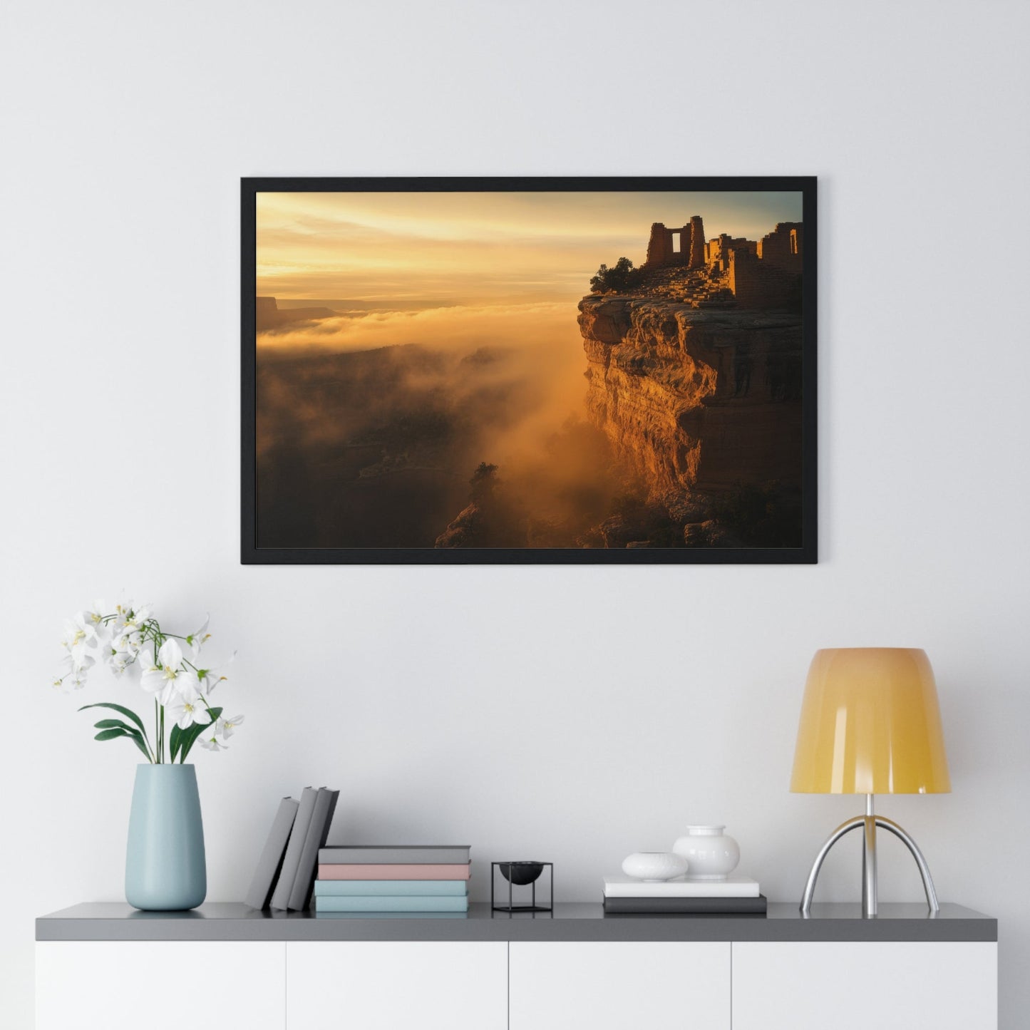 Ruins at First Light (Framed) - JG Visual Arts
