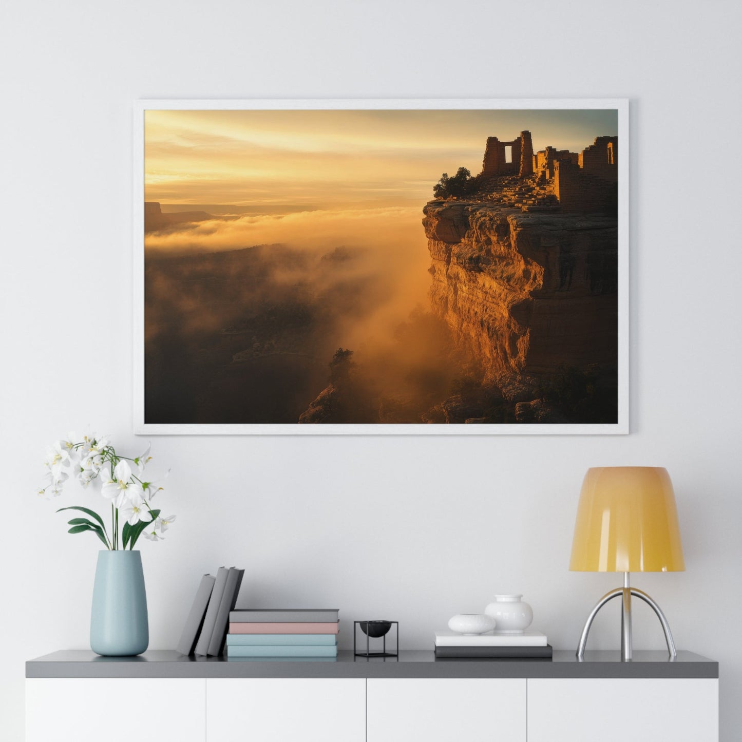 Ruins at First Light (Framed) - JG Visual Arts
