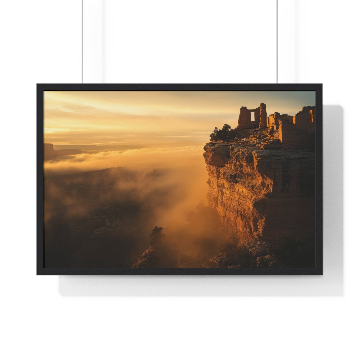 Ruins at First Light (Framed) - JG Visual Arts