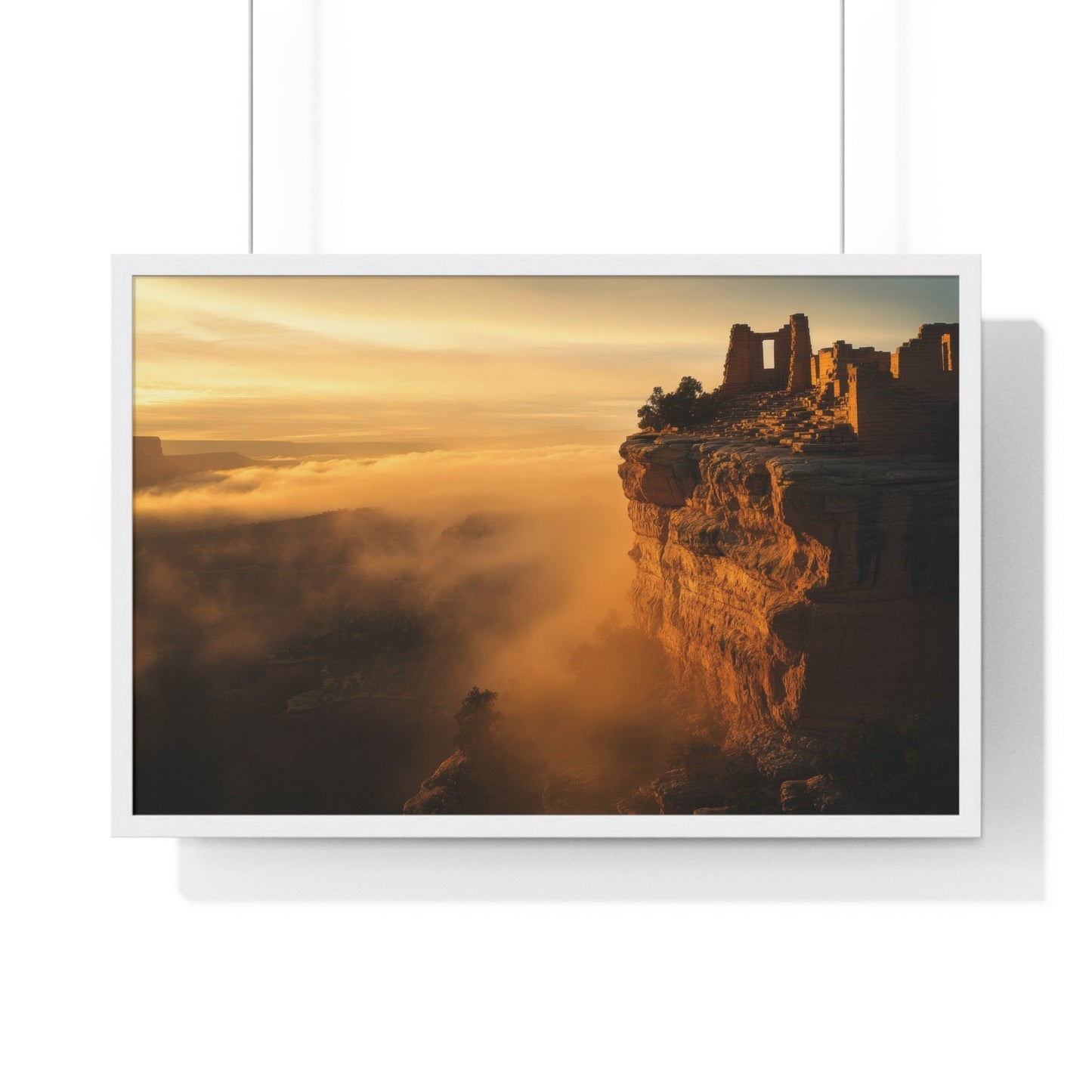 Ruins at First Light (Framed) - JG Visual Arts