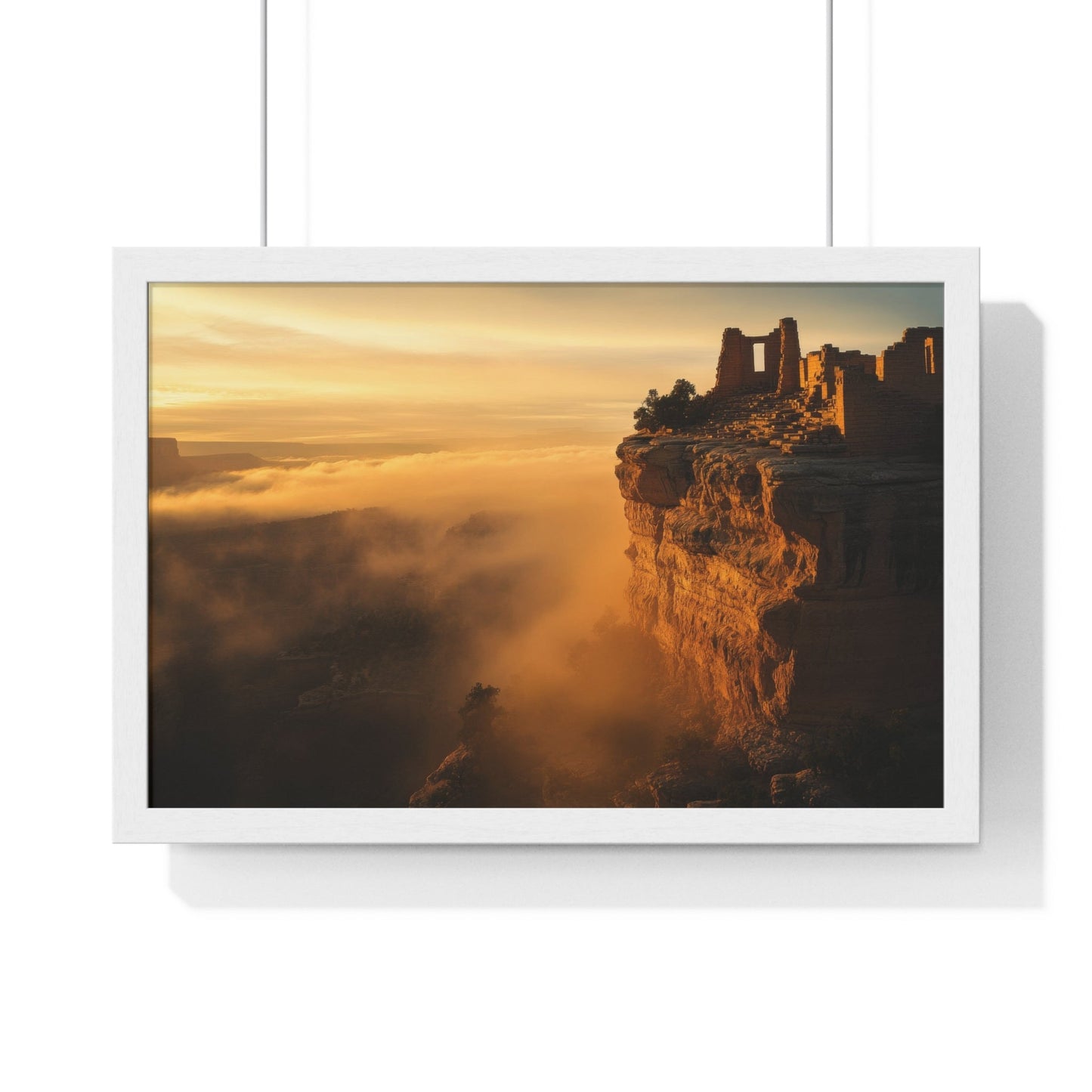 Ruins at First Light (Framed) - JG Visual Arts