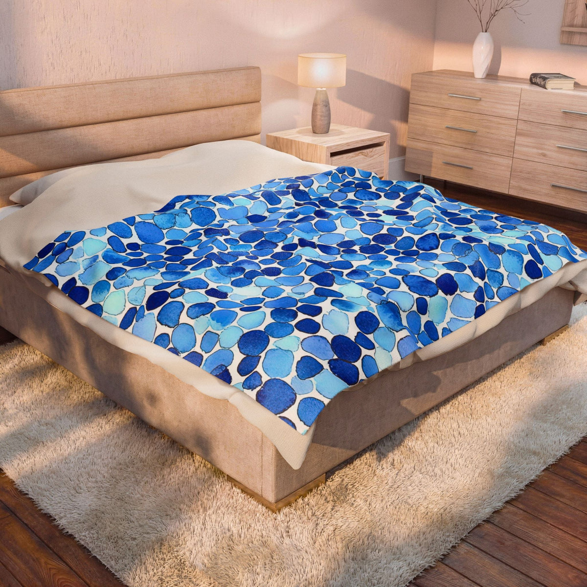 Sea Glass Blanket - JG Visual Arts