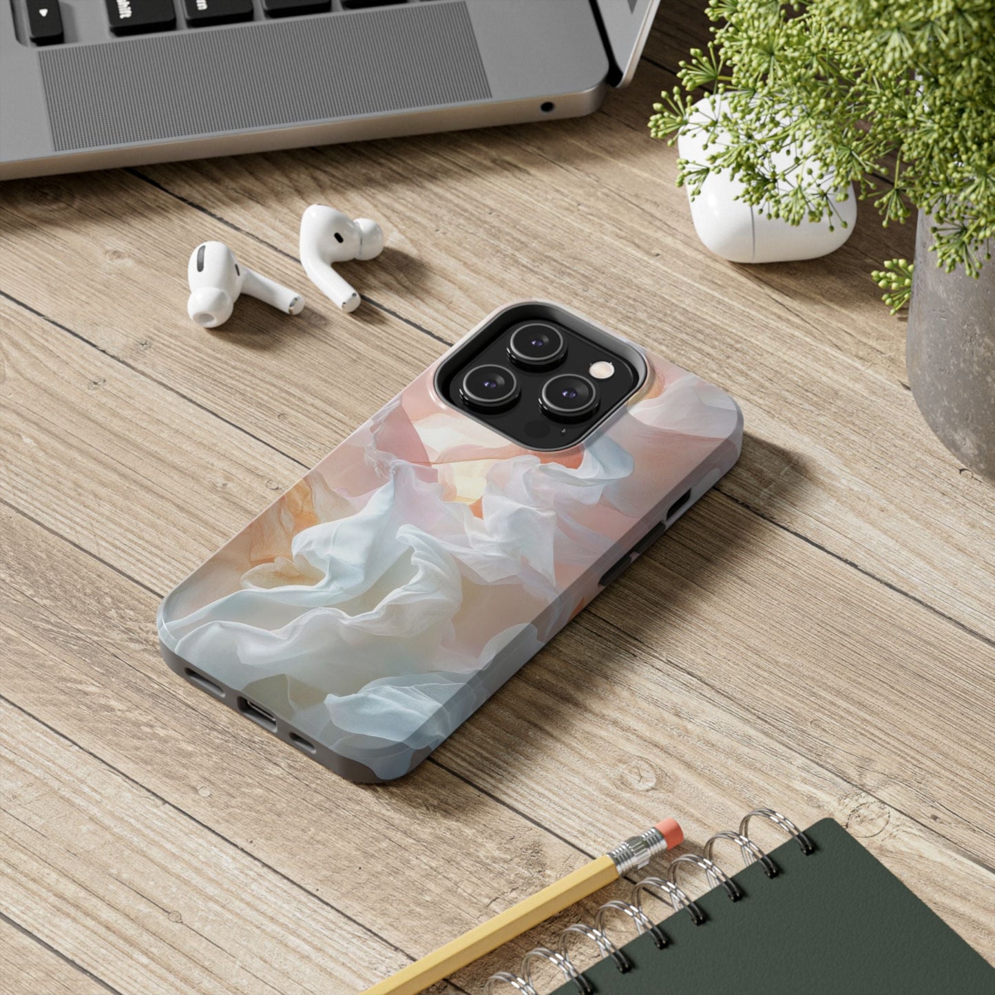 Silk Light — Pastel Fabric Phone Case - JG Visual Arts