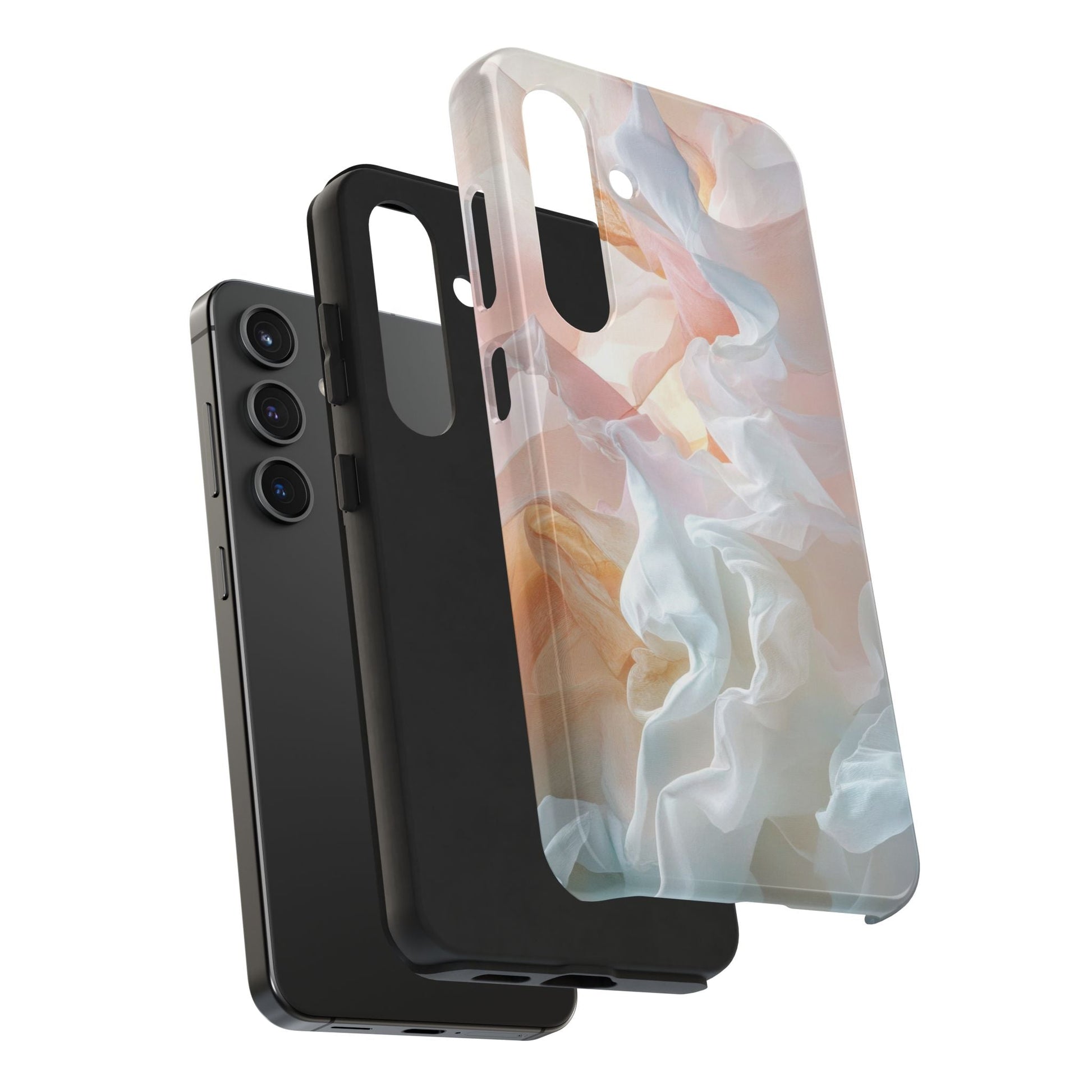 Silk Light — Pastel Fabric Phone Case - JG Visual Arts