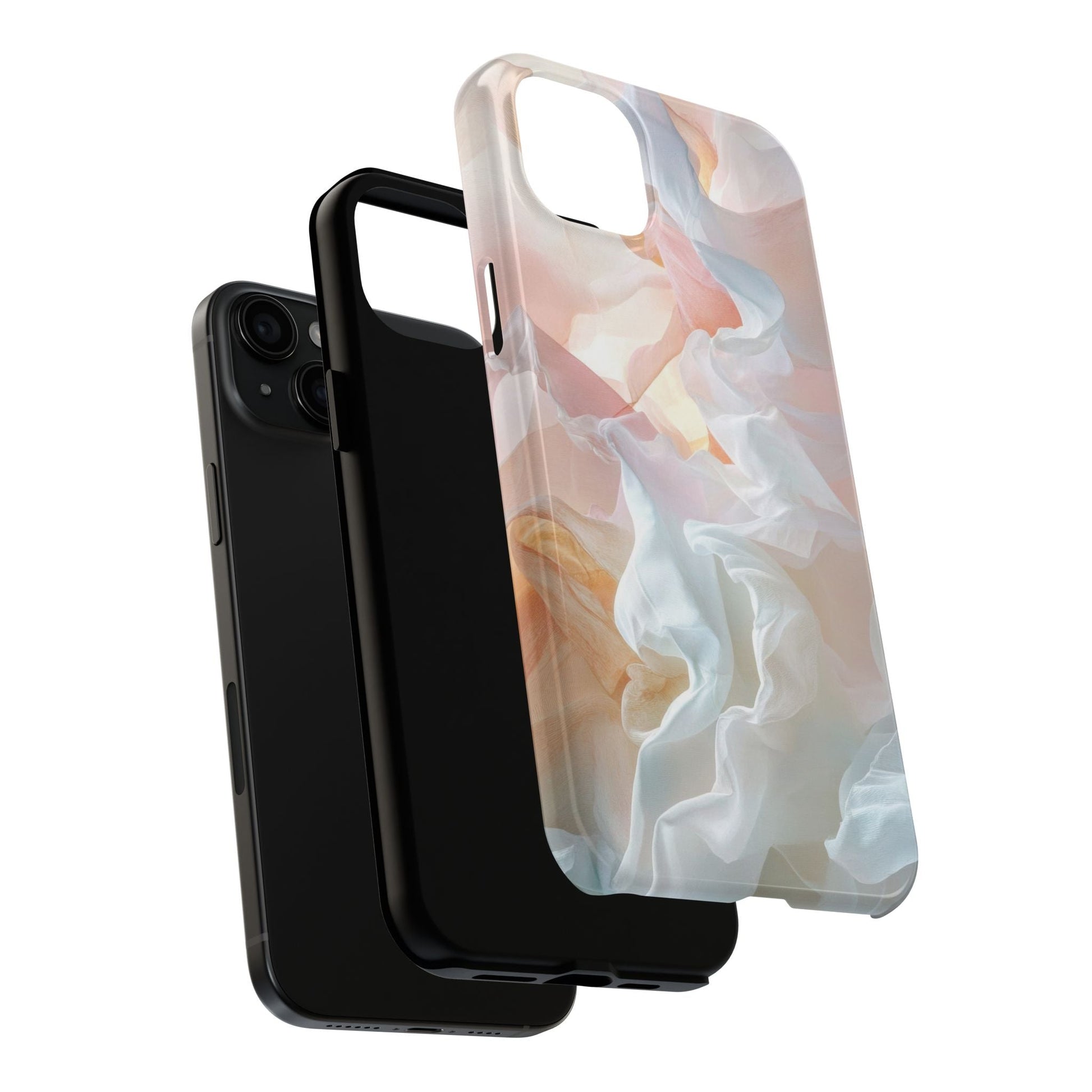Silk Light — Pastel Fabric Phone Case - JG Visual Arts