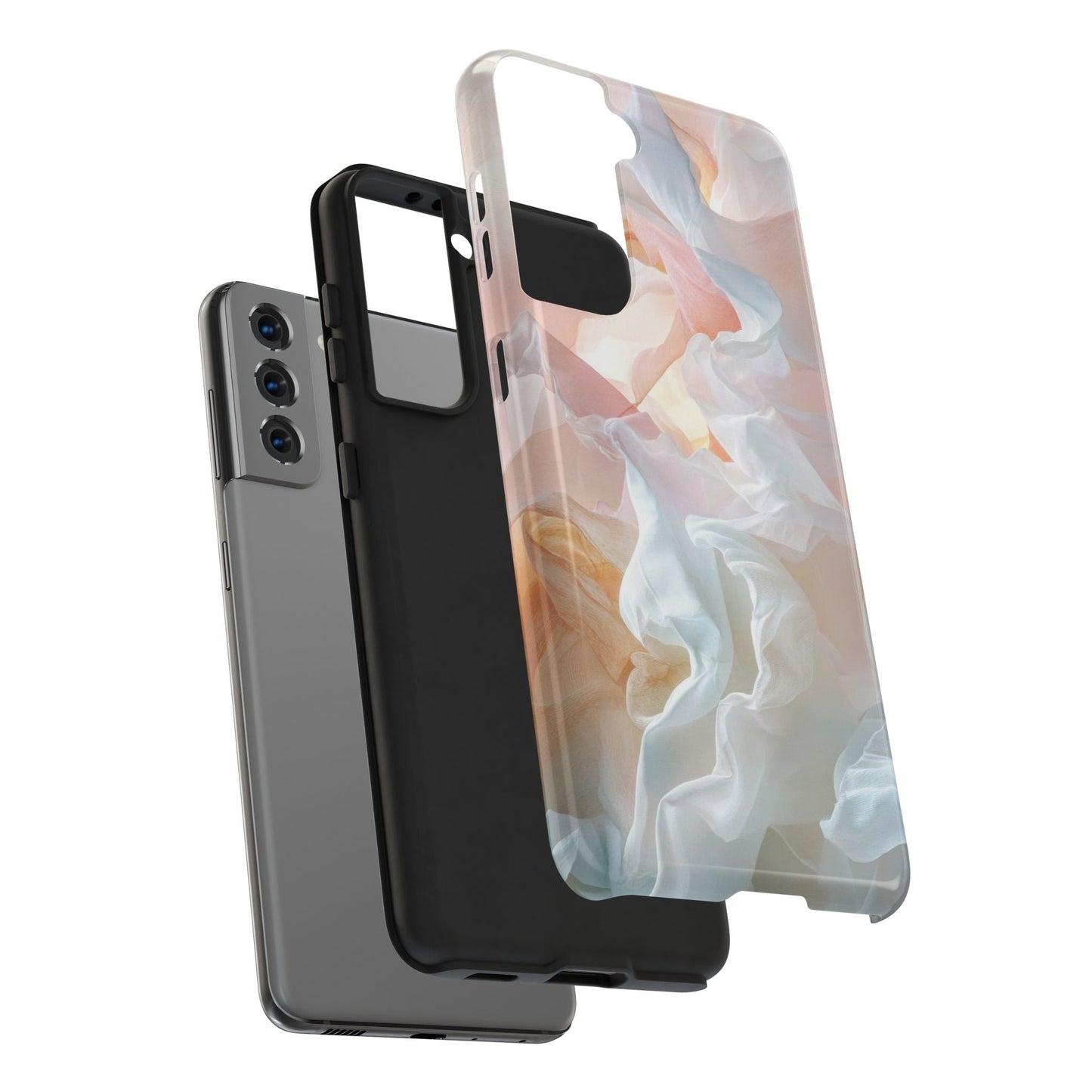 Silk Light — Pastel Fabric Phone Case - JG Visual Arts