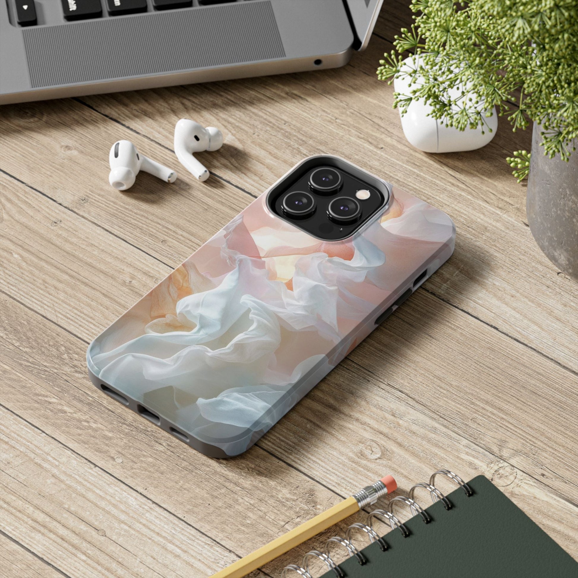 Silk Light — Pastel Fabric Phone Case - JG Visual Arts