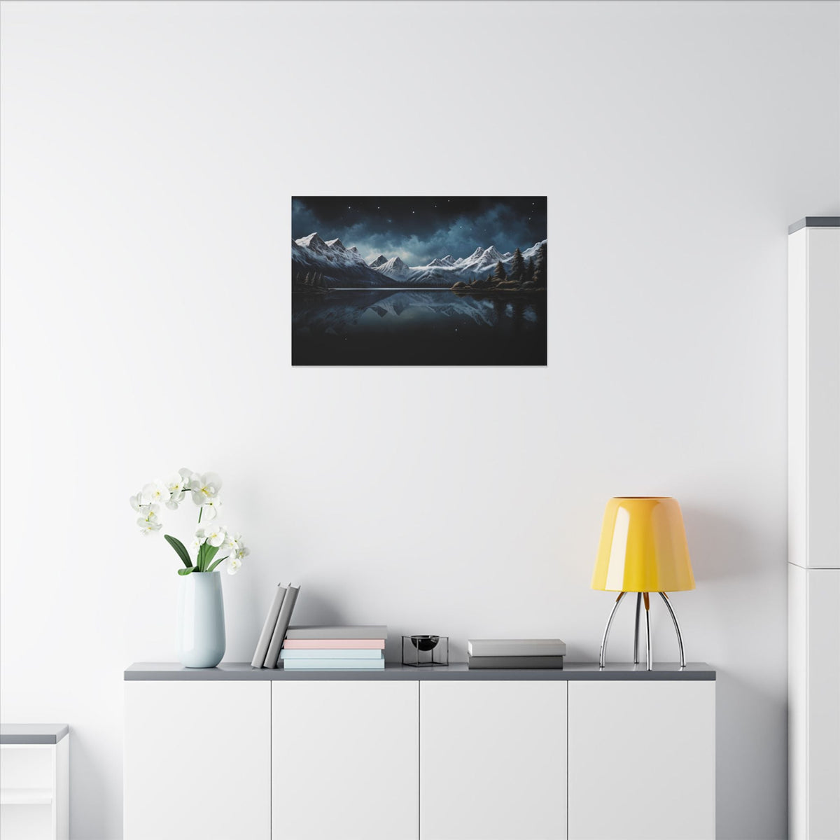 Still Water, No Moon Canvas - JG Visual Arts