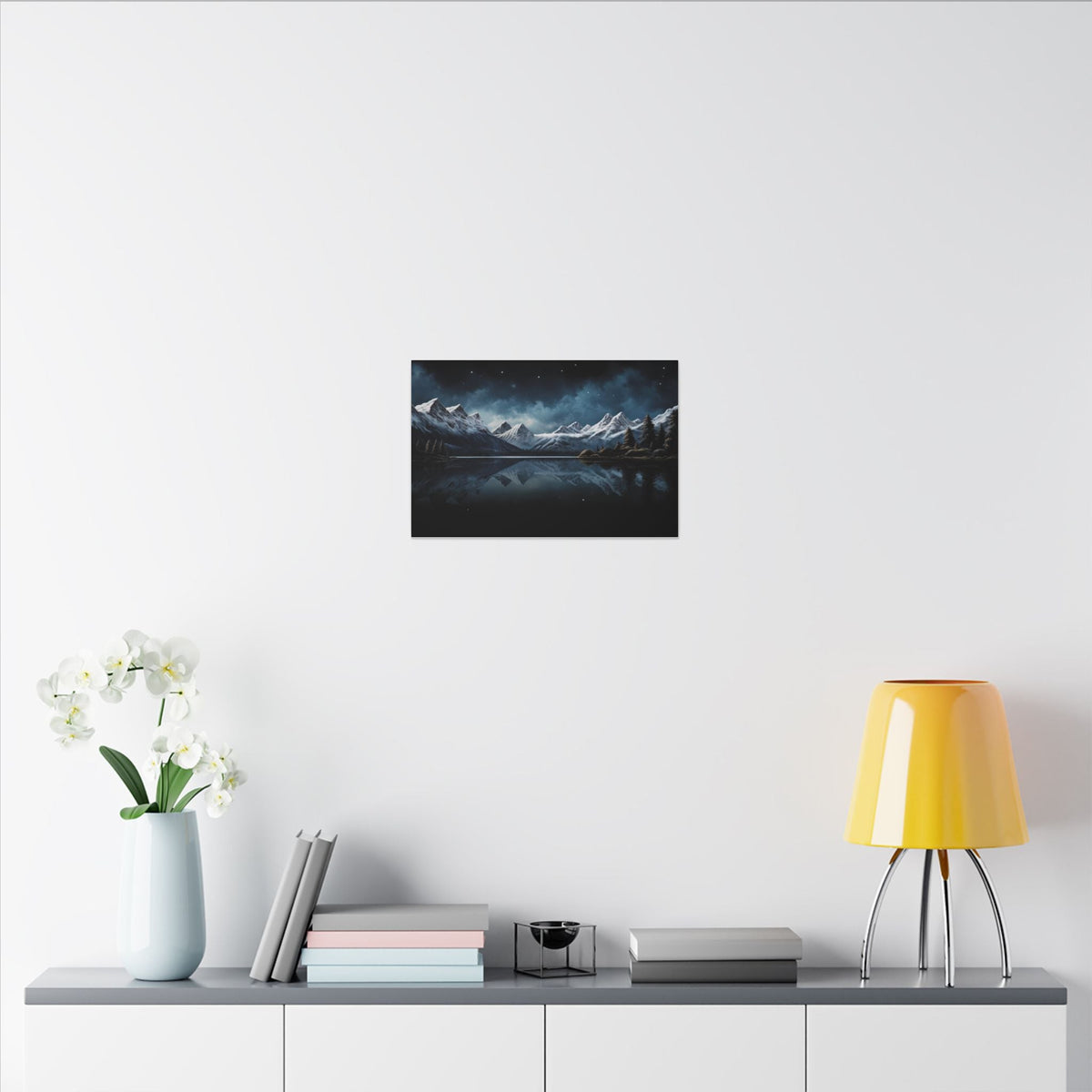 Still Water, No Moon Canvas - JG Visual Arts