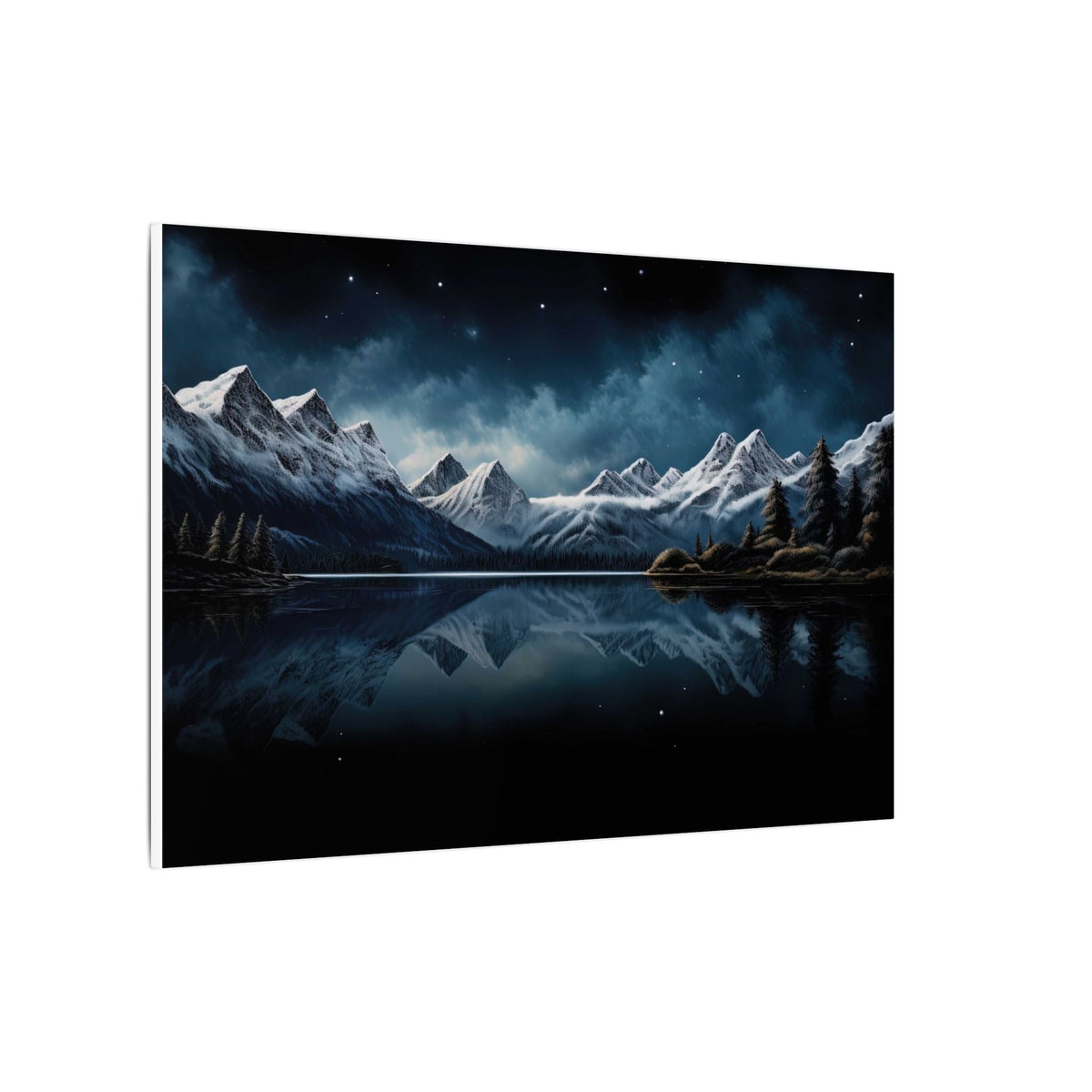Still Water, No Moon Canvas - JG Visual Arts