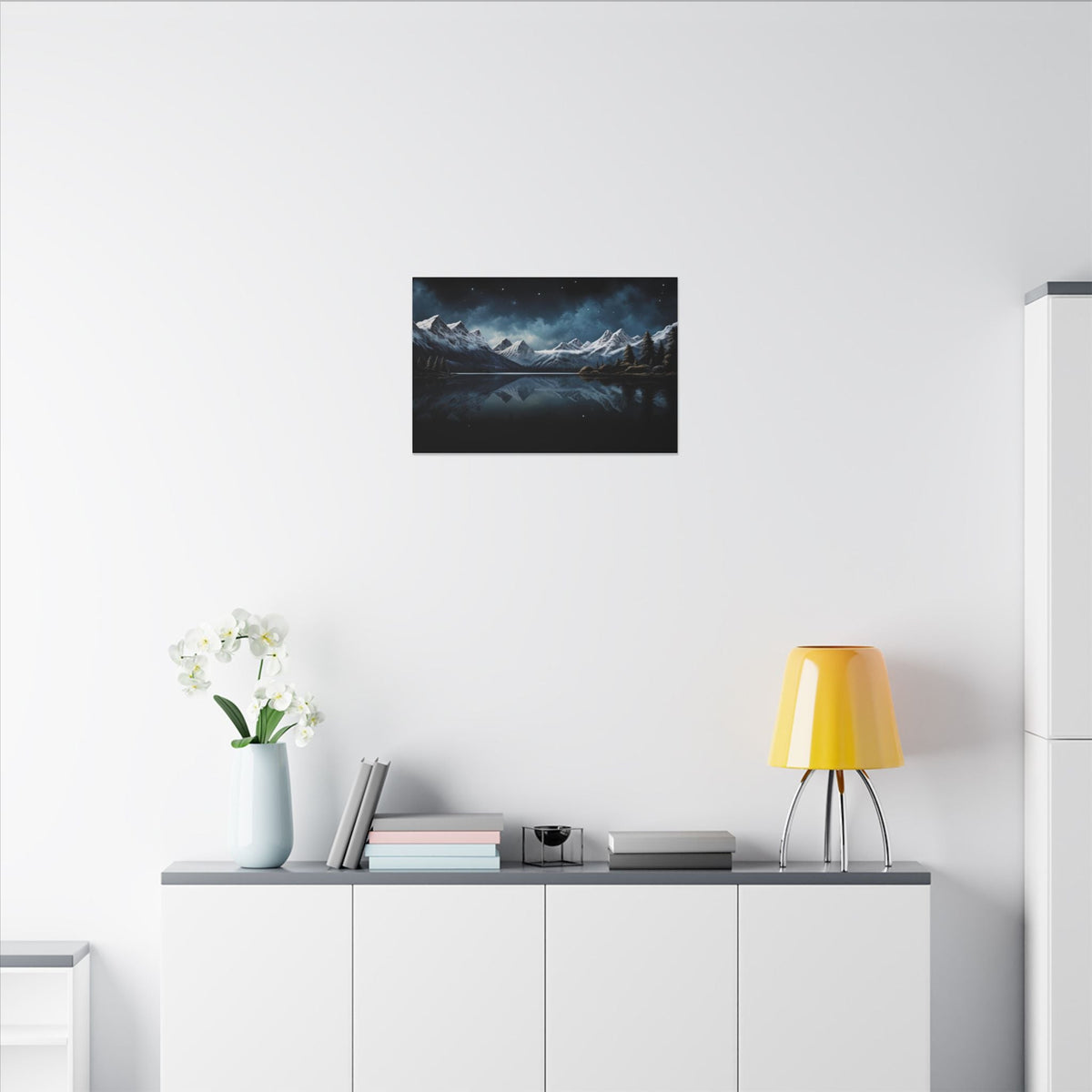 Still Water, No Moon Canvas - JG Visual Arts