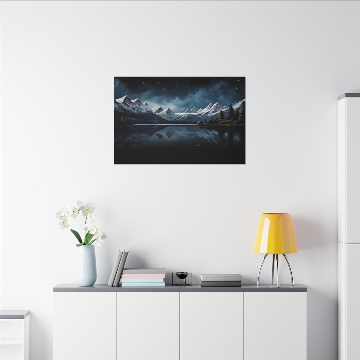 Still Water, No Moon Canvas - JG Visual Arts