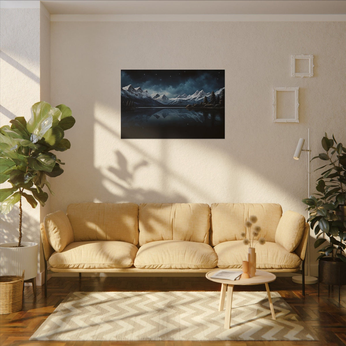 Still Water, No Moon Canvas - JG Visual Arts